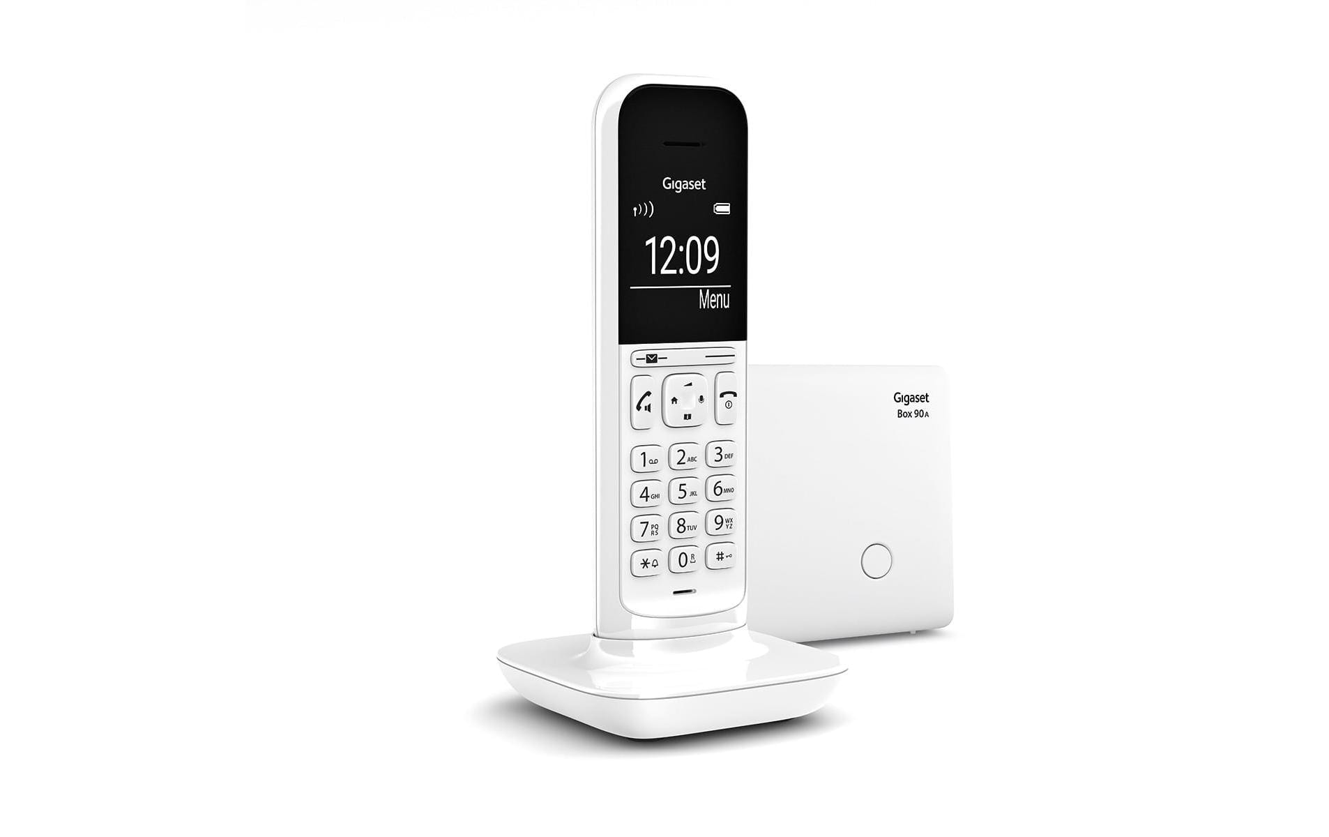 Gigaset Schnurloses DECT-Telefon »Gigaset CL390A Tundra White« ( )