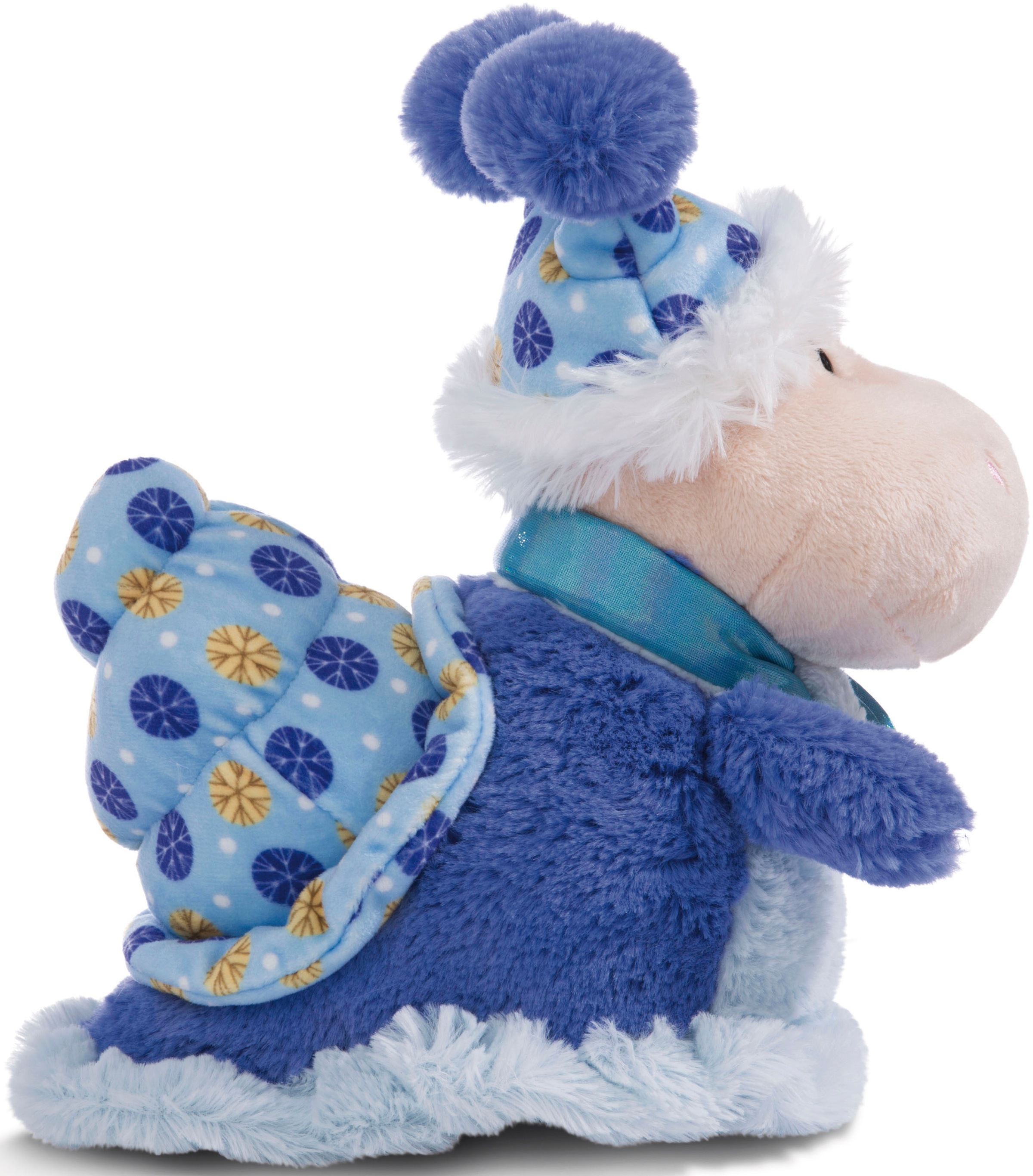 Nici Kuscheltier »Cosy Winter, Schnecke Sille, 50 cm«, enthält recyceltes Material (Global Recycled Standard)