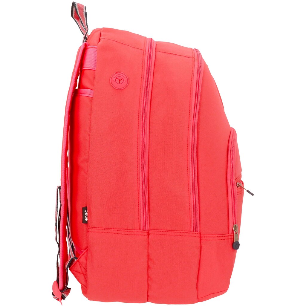 Enso Freizeitrucksack »Basic, coral«