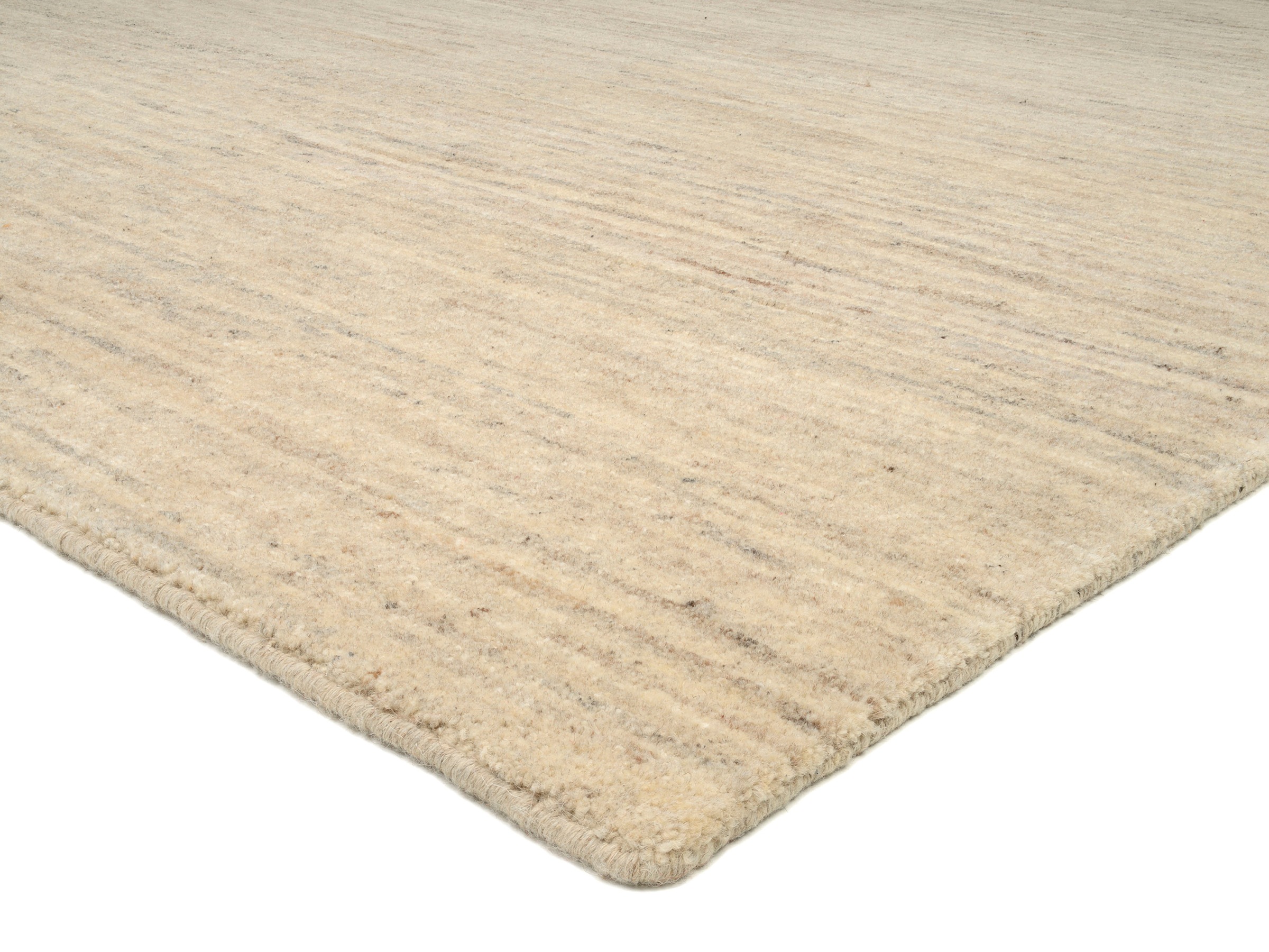 OCI DIE TEPPICHMARKE Teppich »HIMALI UNI«, rechteckig, 5 mm Höhe, handgeknüpft, hochwertige Wolle, fußwarm, Wohnzimmer