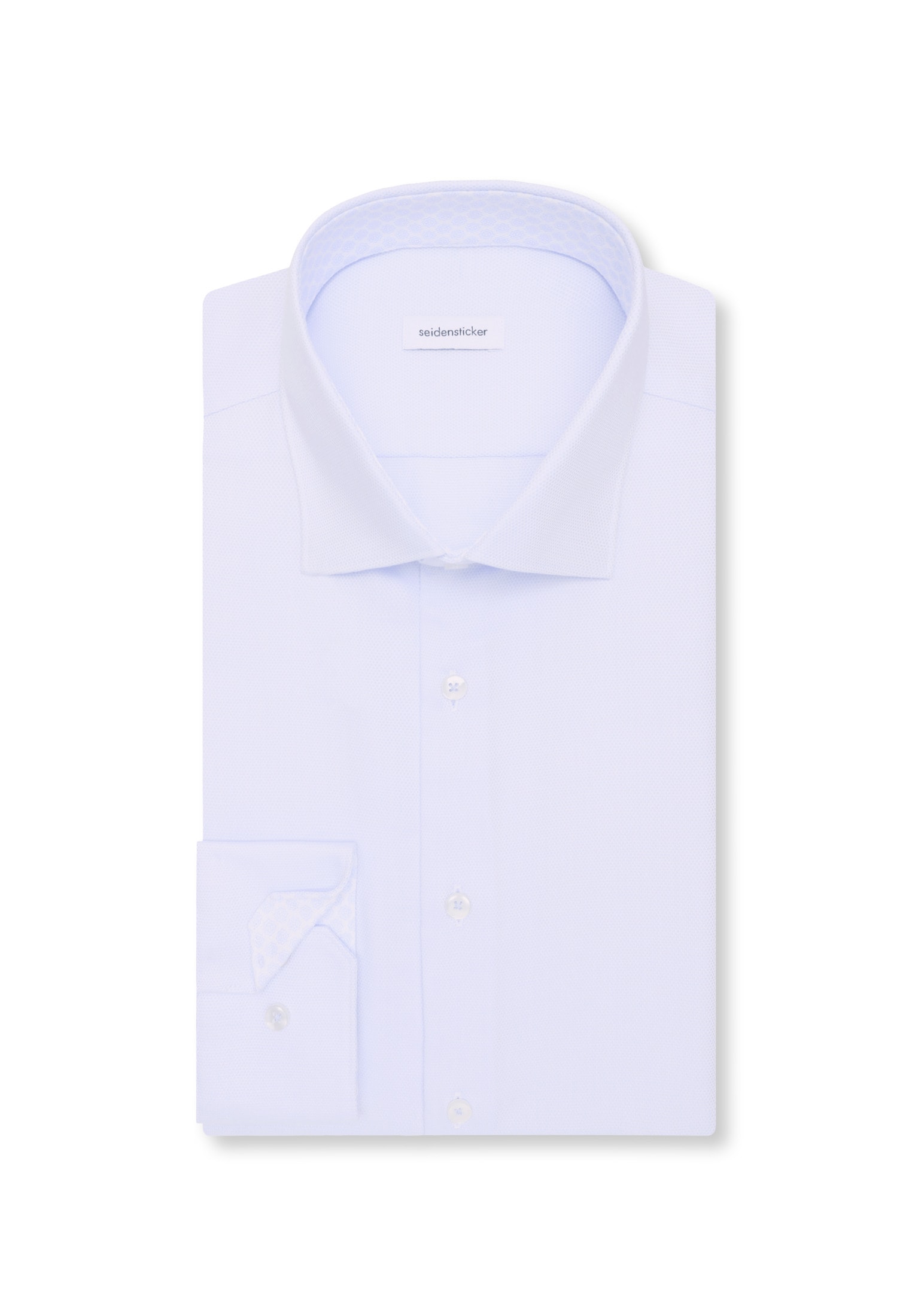 seidensticker Businesshemd »Schwarze Rose« Slim 1/1 Extra lang Kentkragen Struktur