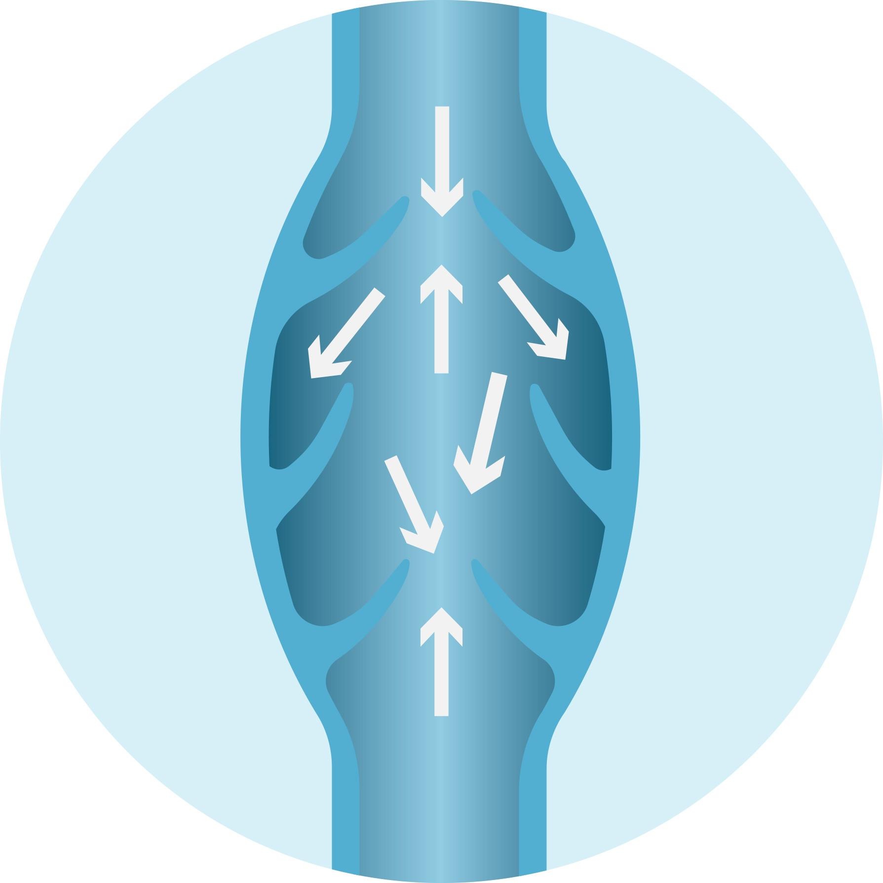 VenenWalkerPro2 Venentrainer »Therapiegerät VenenWalker PRO2©«, 230V weiß/türkis