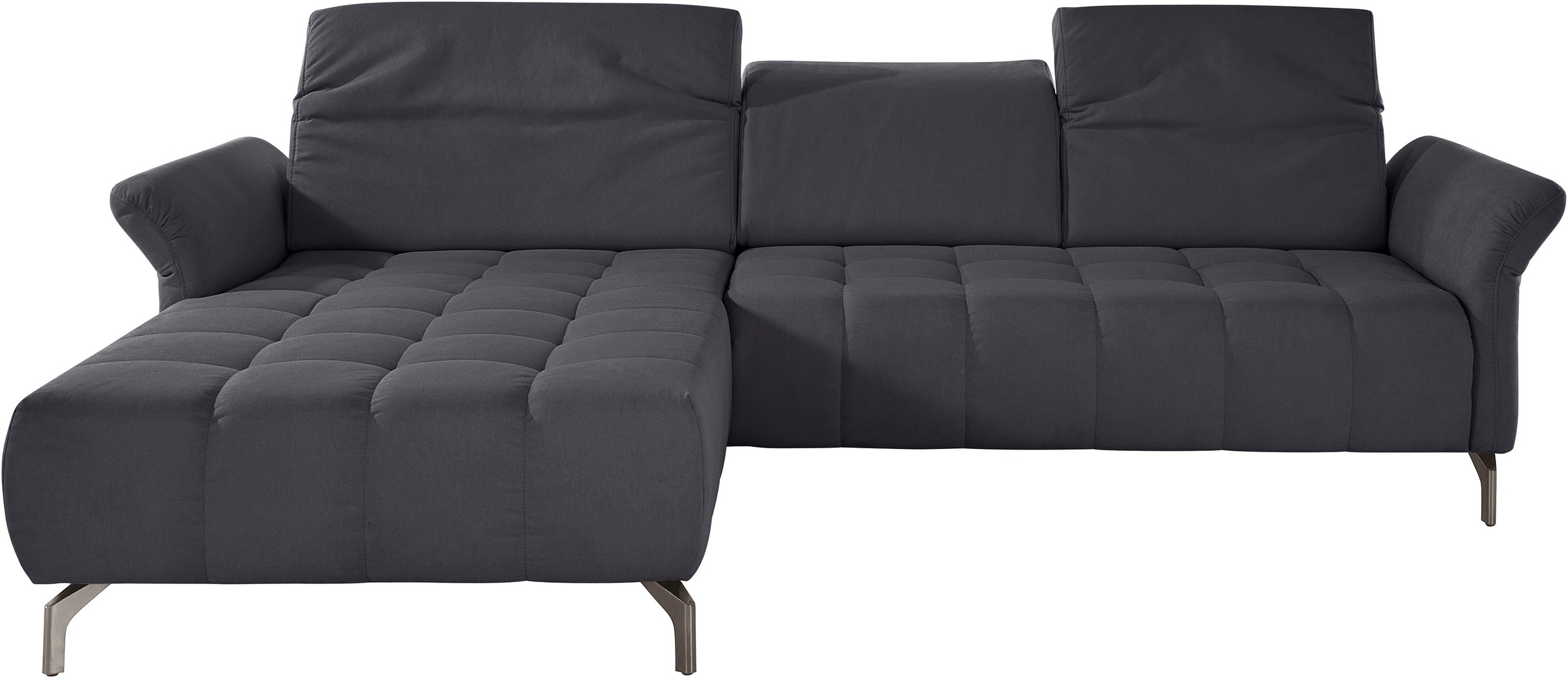 INOSIGN Ecksofa »Fresh L-Form«, Federkern, wahlweise Kopfteilverstellung un günstig online kaufen