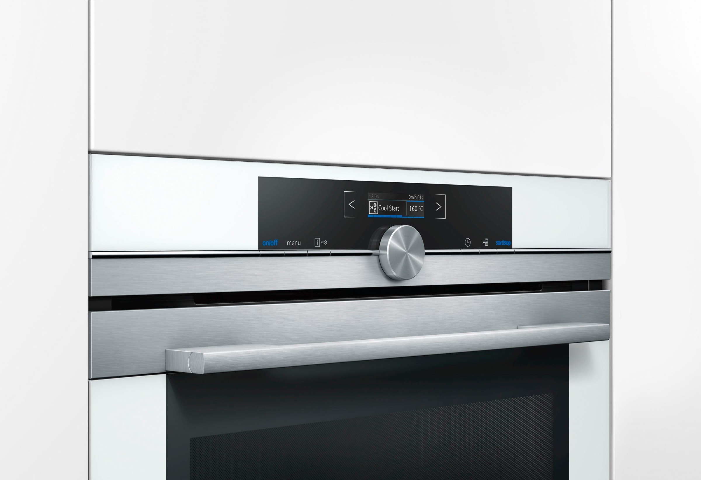 7. Bild von SIEMENS Pyrolyse Backofen »HB674GBW1«, HB674GBW1, mit Teleskopauszug nachrüstbar, Pyrolyse-Selbstreinigung, mit activClean