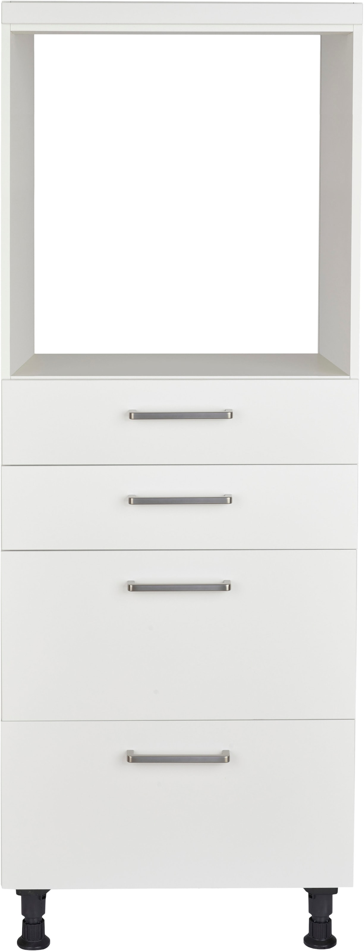 nobilia® Herdumbauschrank »"Touch", mit Schubkästen und Auszügen,«, vormontiert, Breite/Höhe: 60/167,8 cm