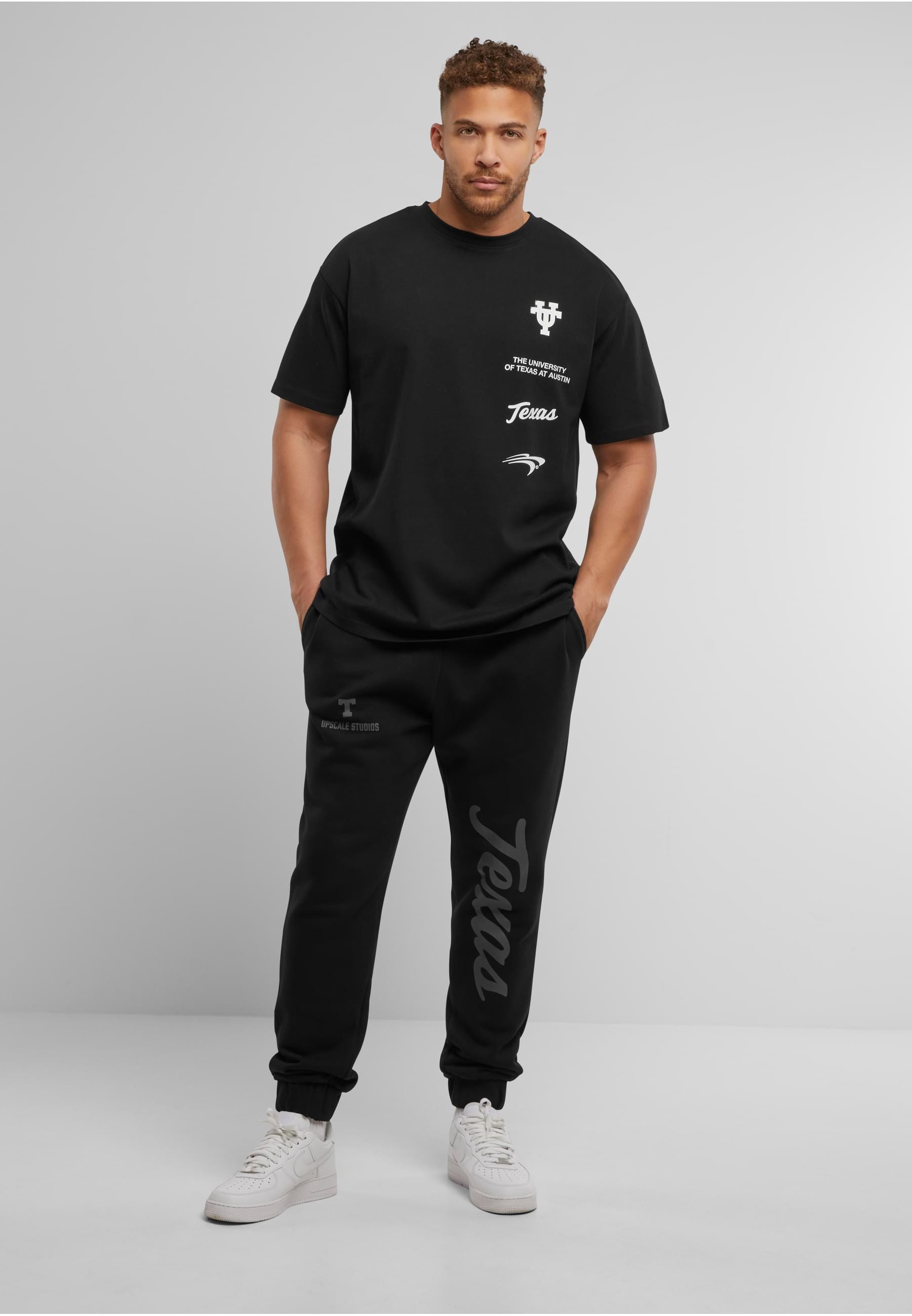 Upscale by Mister Tee T-Shirt »Upscale by Mister Tee Texas Longhorns Leather Oversize Tee« 1 Stk. tlg.