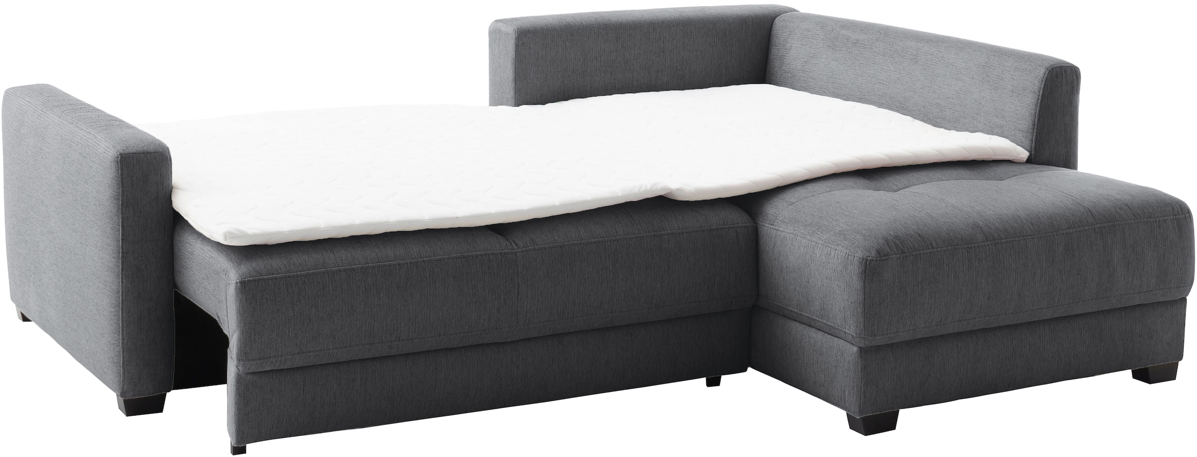 Mr. Couch Ecksofa »Pierre, L-Form mit Taschenfederkern«, mit DuraSpring-Taschenfederkern bis 140 kg belastbar