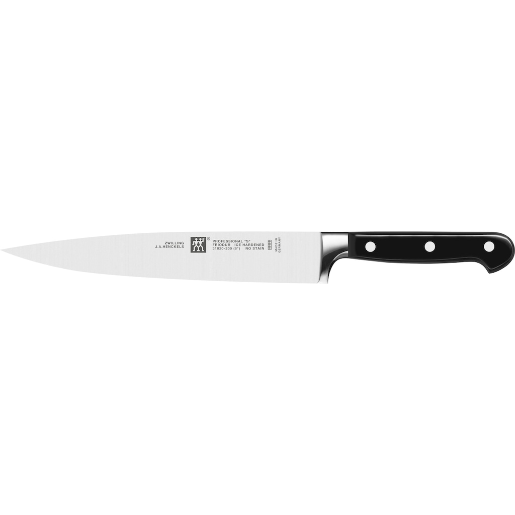 Zwilling Messer-Set »SIGMAFORGE® Professional S«, (Set, 2 tlg., 1 Fleischmesser (20 cm), 
1 Fleischgabel (18 cm), Edelstahl 18/10, aus einem Stück geschmiedet