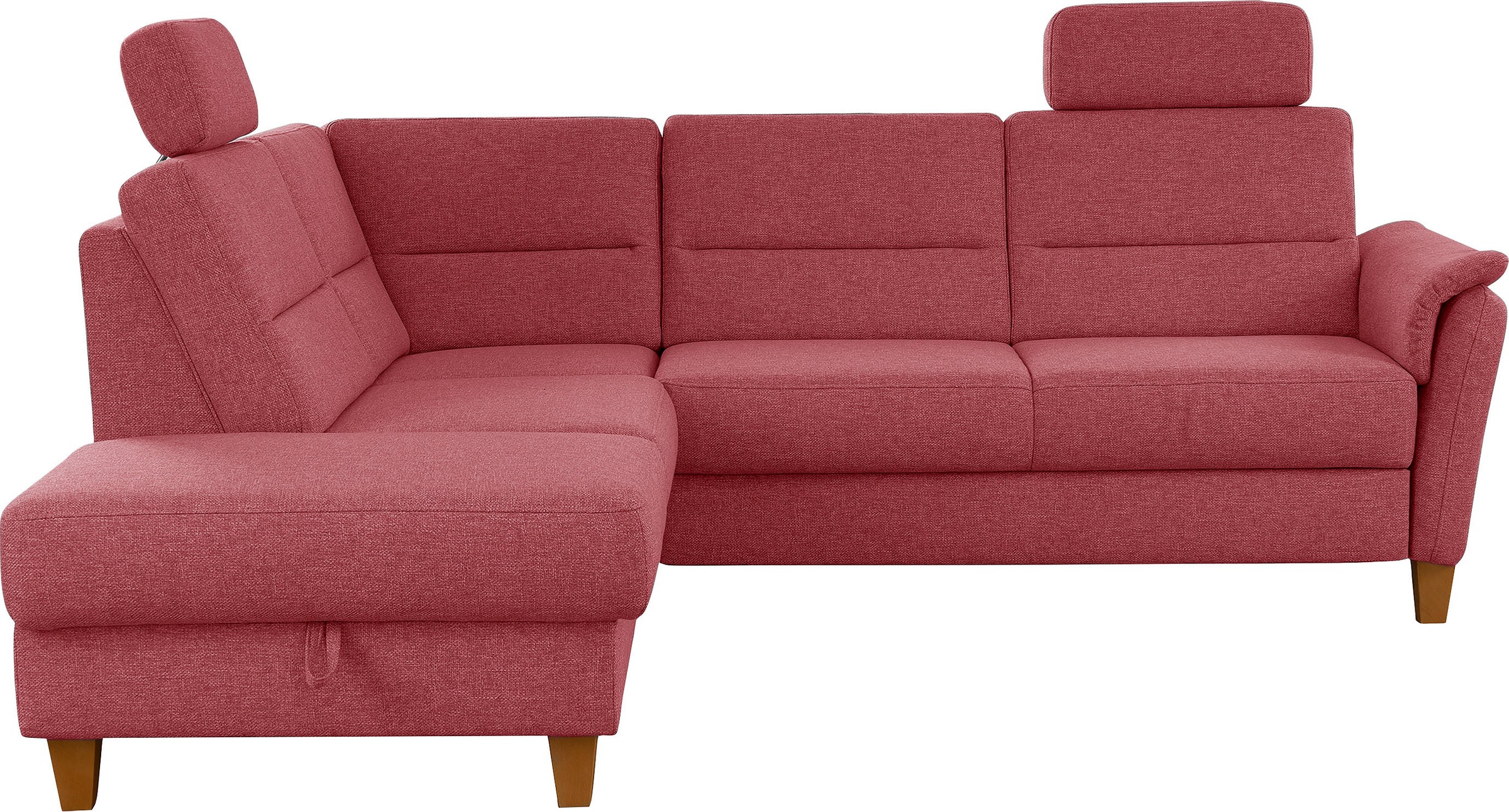 Home affaire Ecksofa »Palmera L-Form, B: 236 cm« optional Bettfunktion & Be günstig online kaufen
