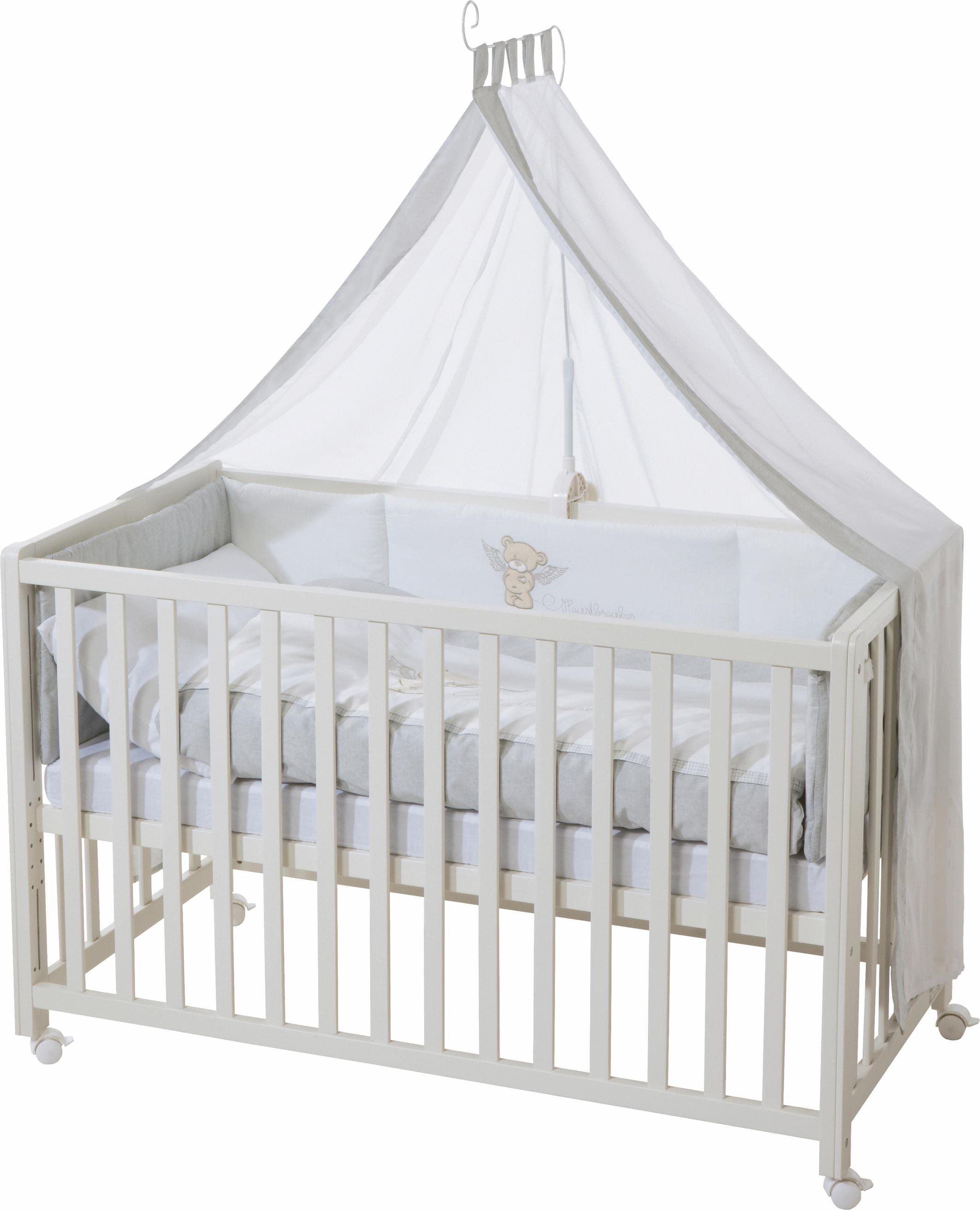 roba® Babybett »Room bed - Dekor Heartbreaker«, als Beistell-, Kinder- und günstig online kaufen