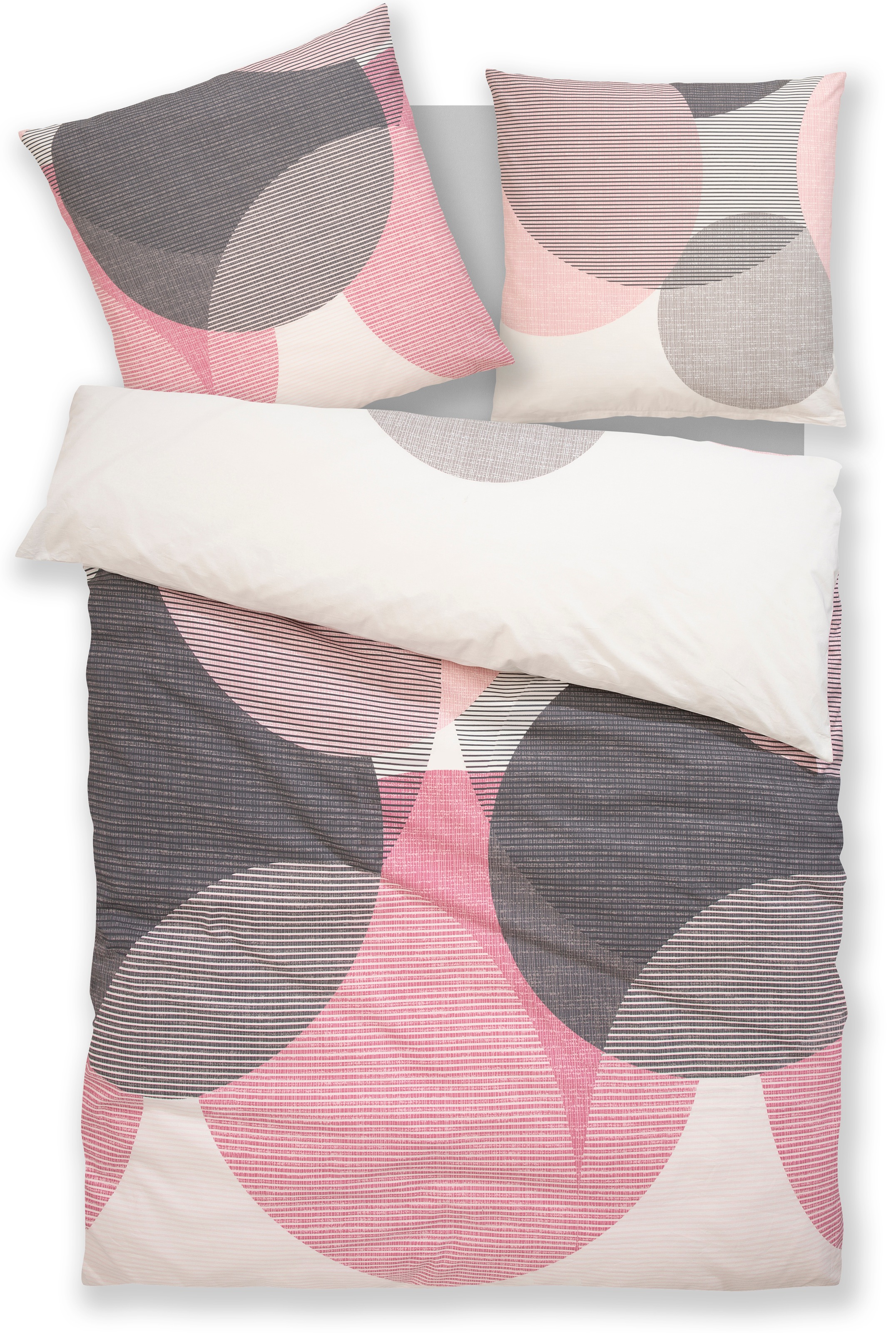 BIERBAUM Bettwäsche "Carla in Gr. 135x200 oder 155x220 cm" 2 Stk. tlg. Bett günstig online kaufen