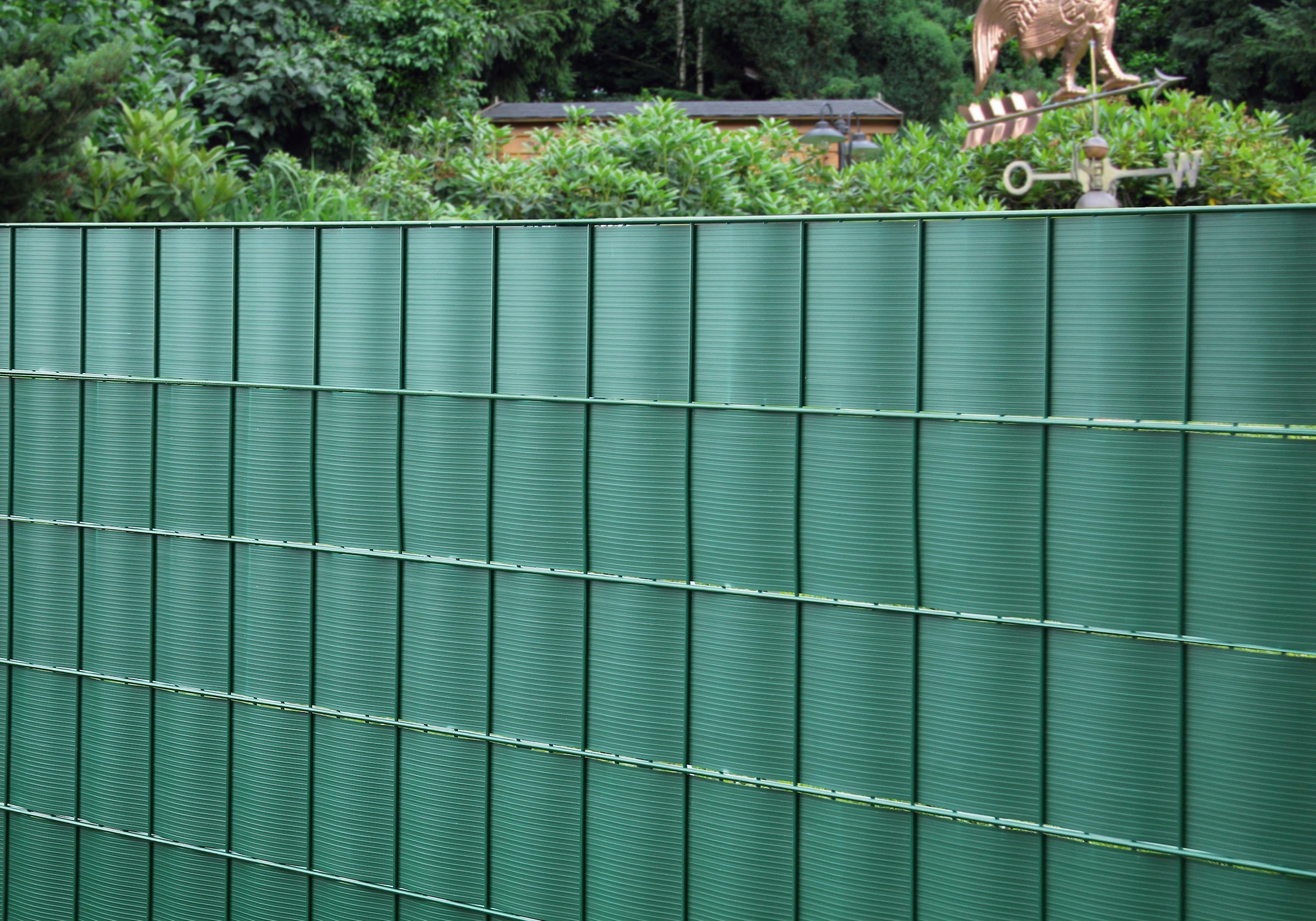GARDEN 'N' MORE Sichtschutzstreifen »Fertigstreifen«, 5 Sichtschutzstreifen, 2,01 m lang, 19 cm hoch