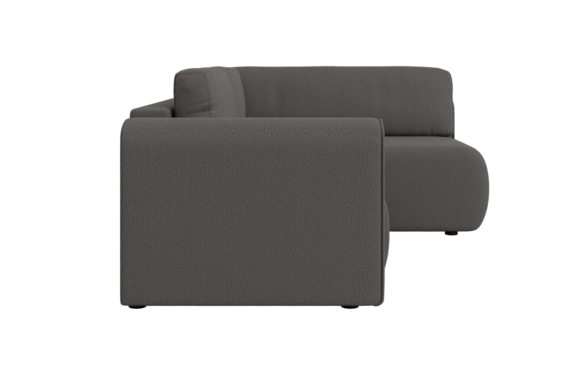 INOSIGN Ecksofa »Zacharia wahlweise Schlafsofa mit Bettkasten, B/T/H 250/166/86 cm«, L-Form mit Wellenunterfederung, Ottomane rechts oder links bestellbar