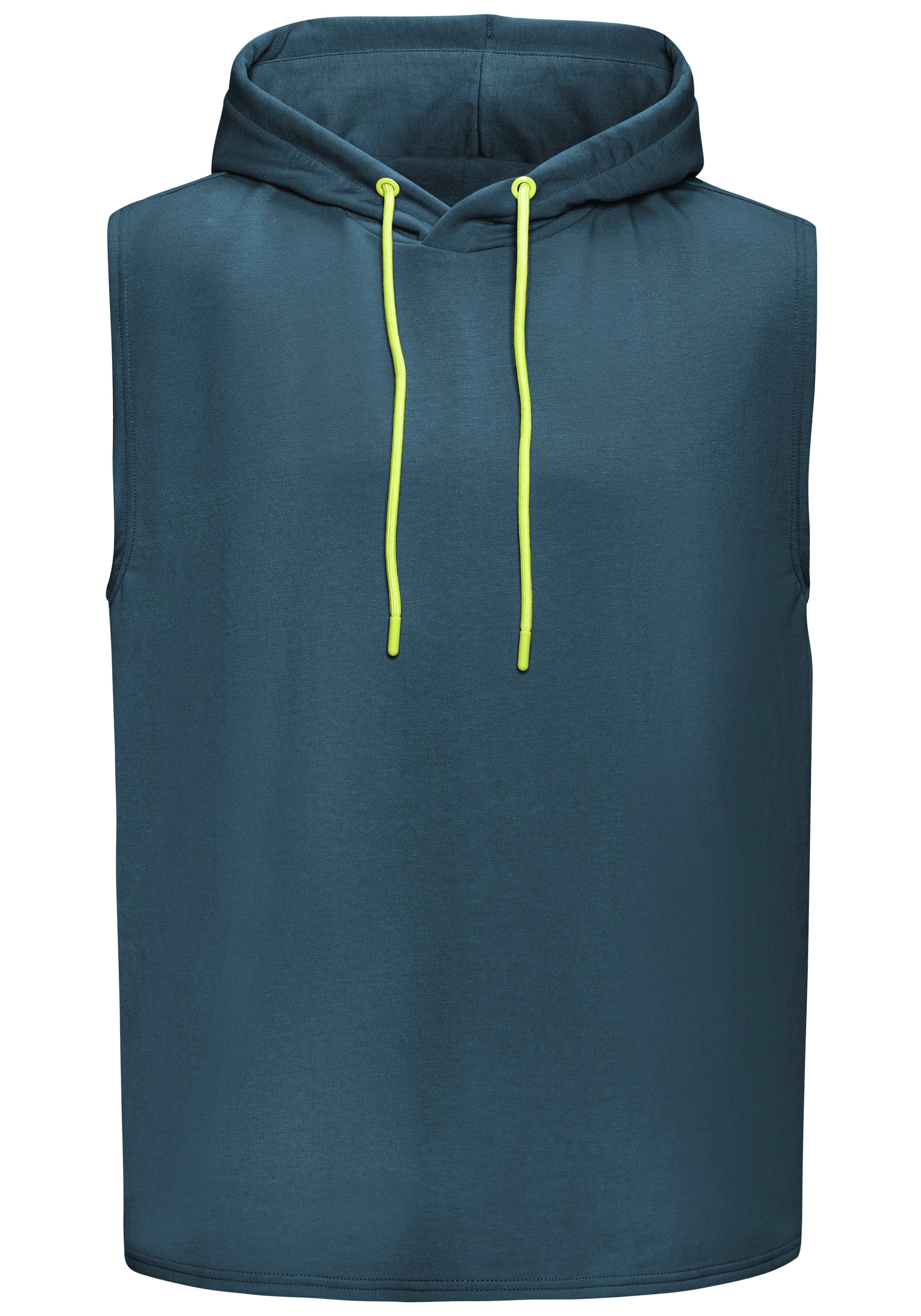 Le Jogger Performance Kapuzensweatshirt , ohne Ärmel und mit kontrastfarbenen Details
