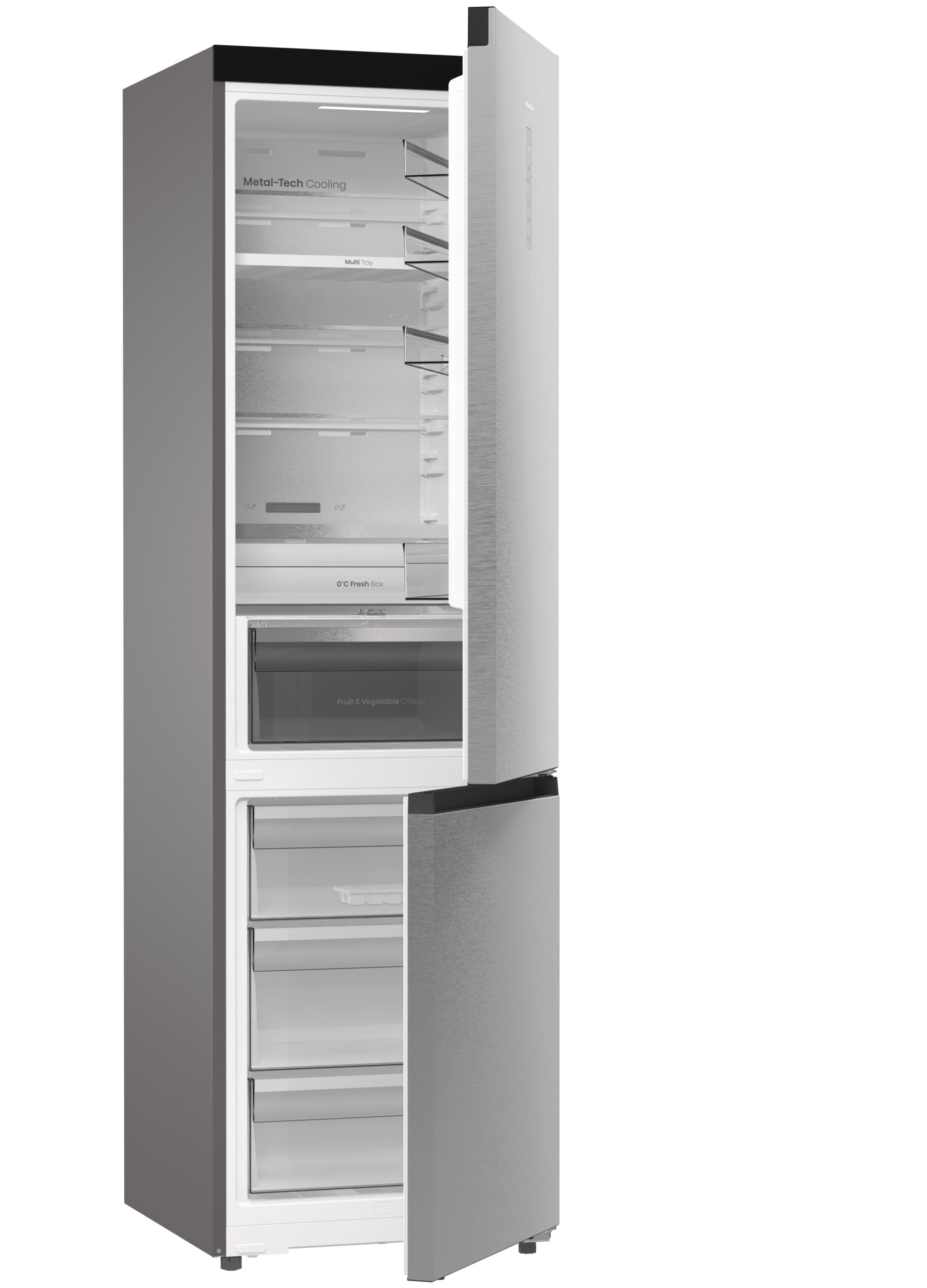 Hisense Kühl-/Gefrierkombination »RB5P410SACC«, BigVolume - 413 Liter Volumen