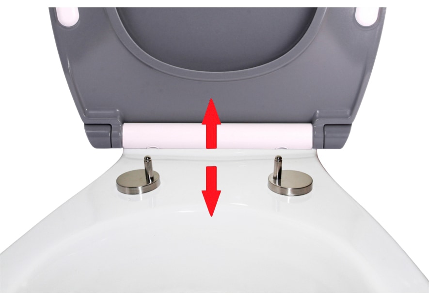 Sanilo WC-Sitz »Flat«, mit Absenkautomatik