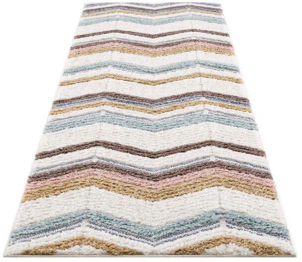 Carpet City Hochflor-Teppich »Focus 3009«, rechteckig, 20 mm Höhe, Läufer, günstig online kaufen