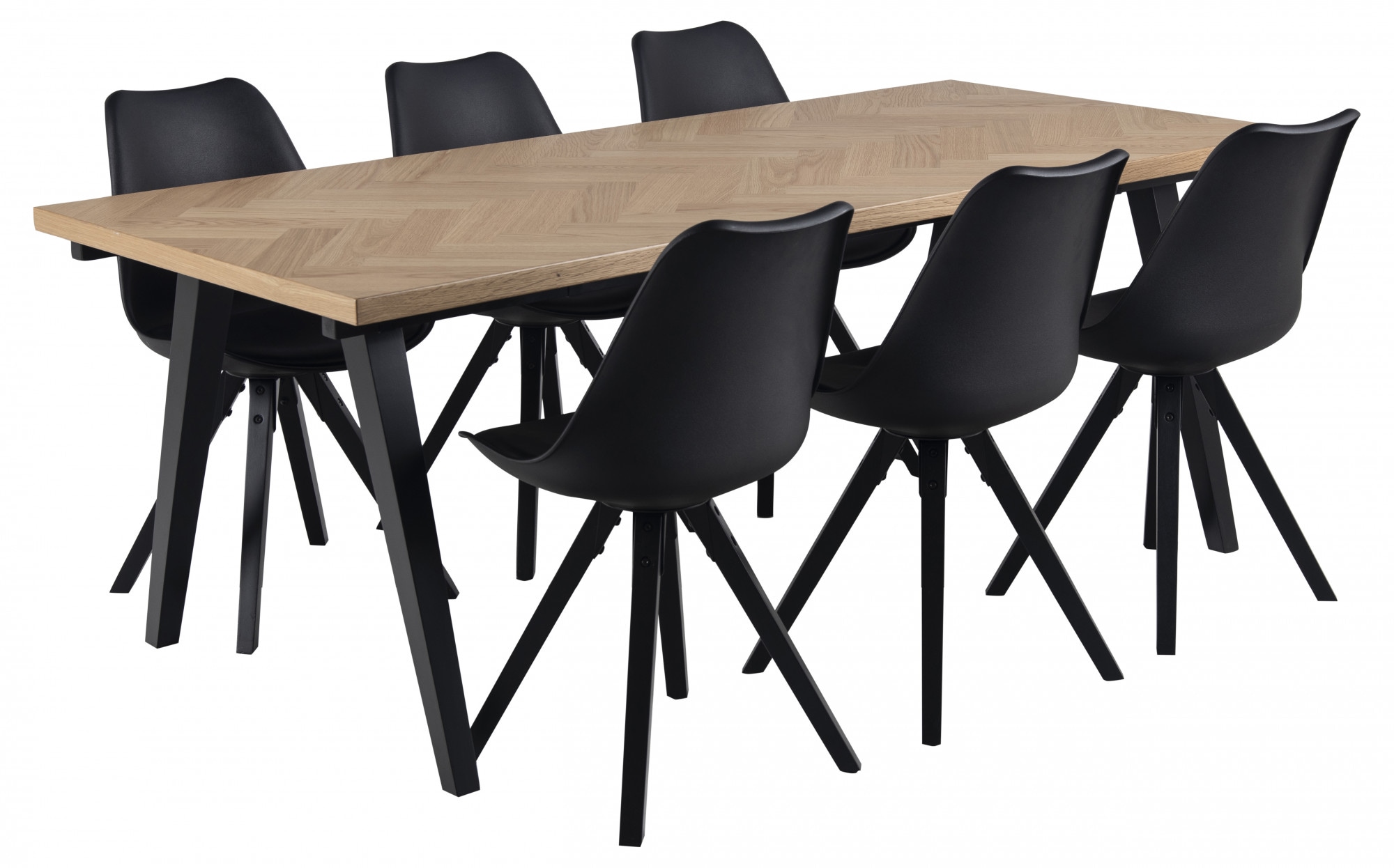 ACTONA GROUP Esszimmerstuhl »Dian« (Set) 2 Stk.Organisch geformter Sitz mit Kissen. Beine aus Massivholz Gummibaum