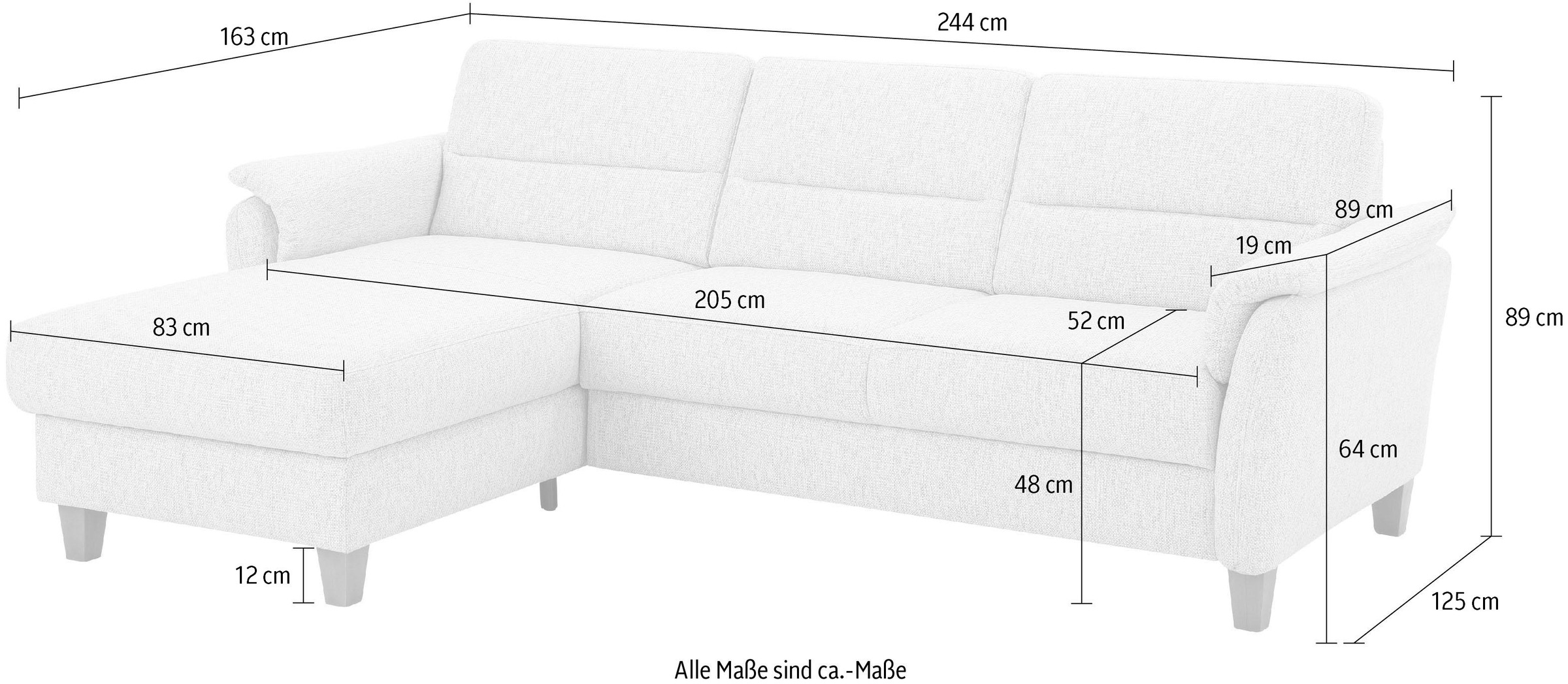 Home affaire Ecksofa