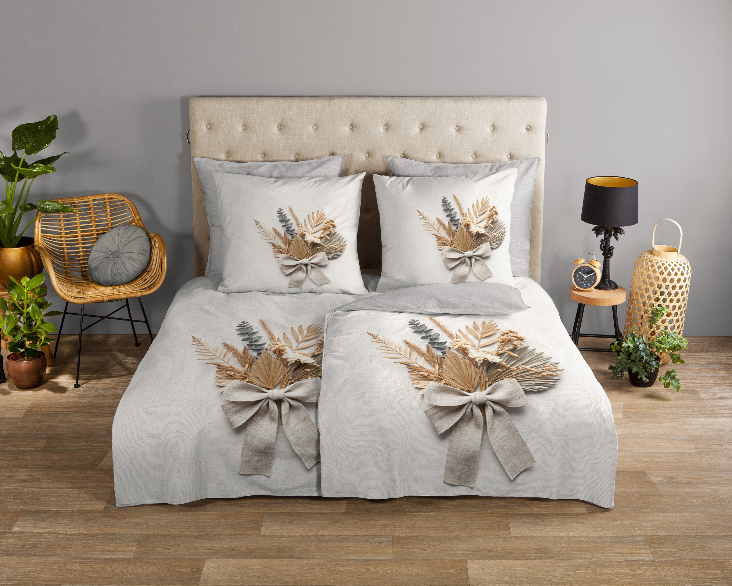 good morning Wendebettwäsche »Launo«, 100% Baumwolle, Renforcé, Reißverschl günstig online kaufen