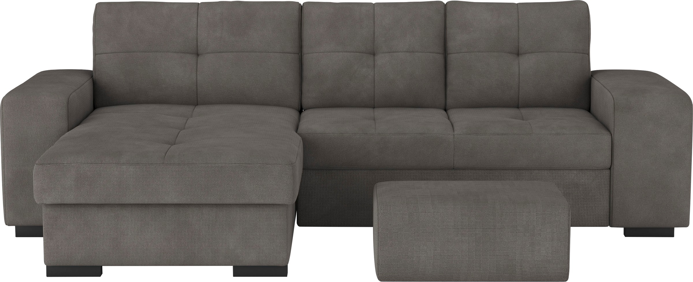 COTTA Ecksofa »Mattina L-Form«, mit Hocker, wahlweise mit Bettfunktion & Be günstig online kaufen