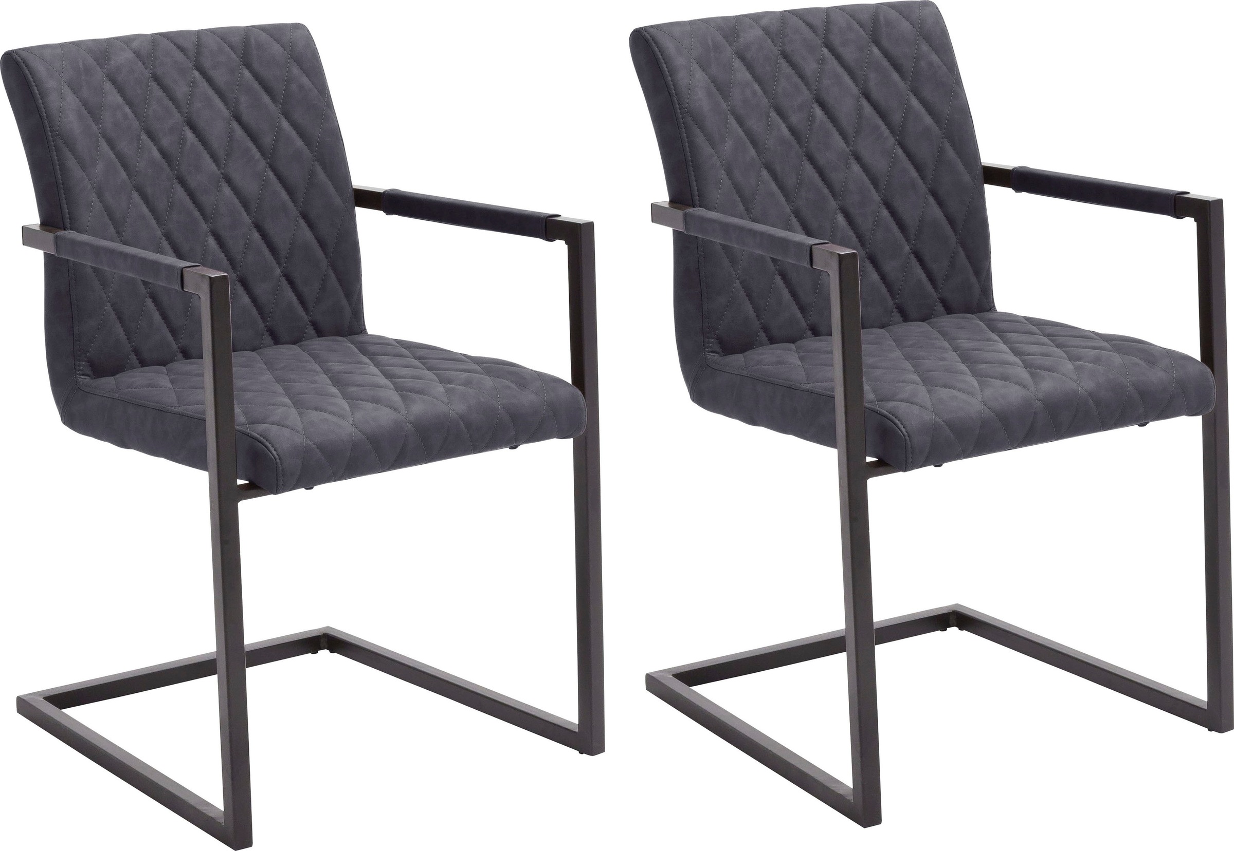 MCA furniture Freischwinger »Kian«, (Set), 2 St., Vintage Kunstleder mit od günstig online kaufen