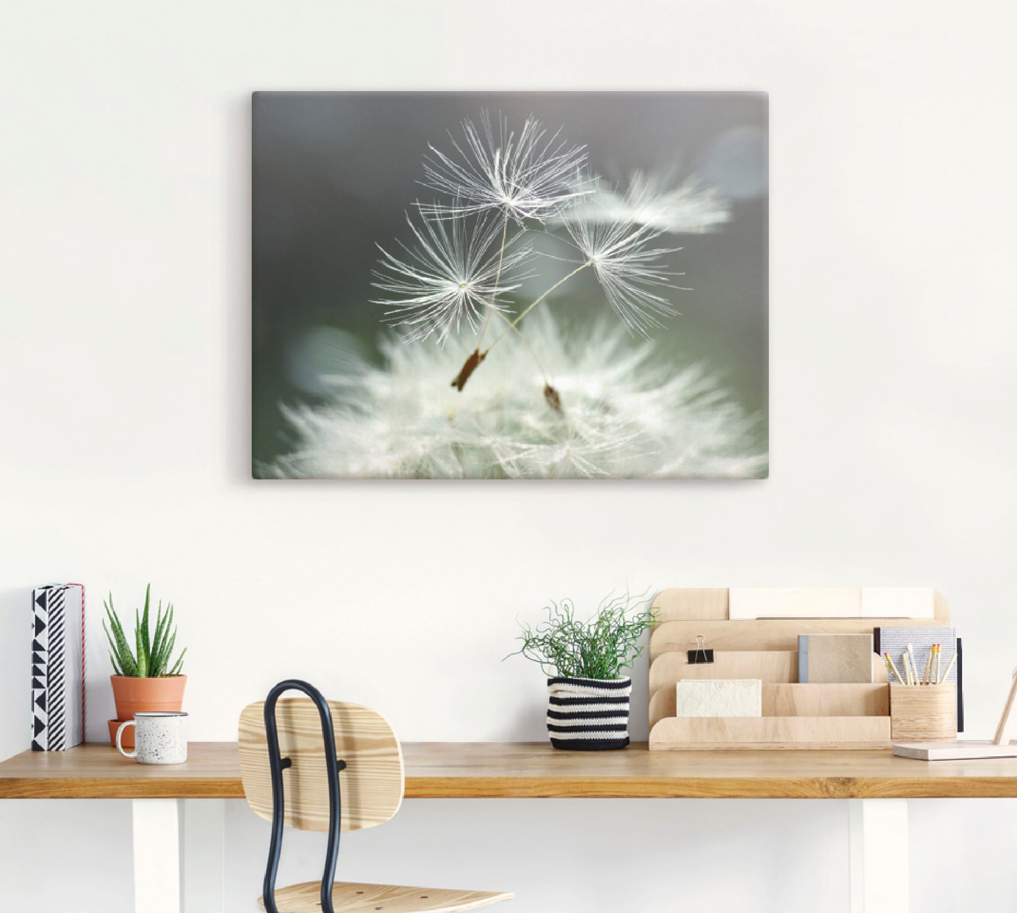 Artland Wandbild »Pusteblume Facility« 1 Stk. tlg. als Alubild, Outdoorbild günstig online kaufen