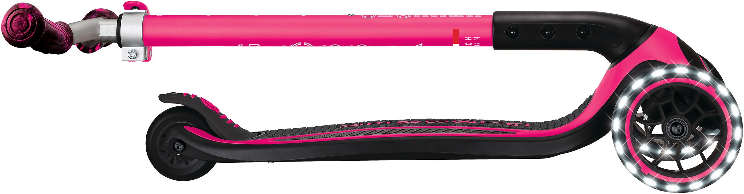 Globber Tretroller »ACE LIGHTS, mit Leuchtrollen«