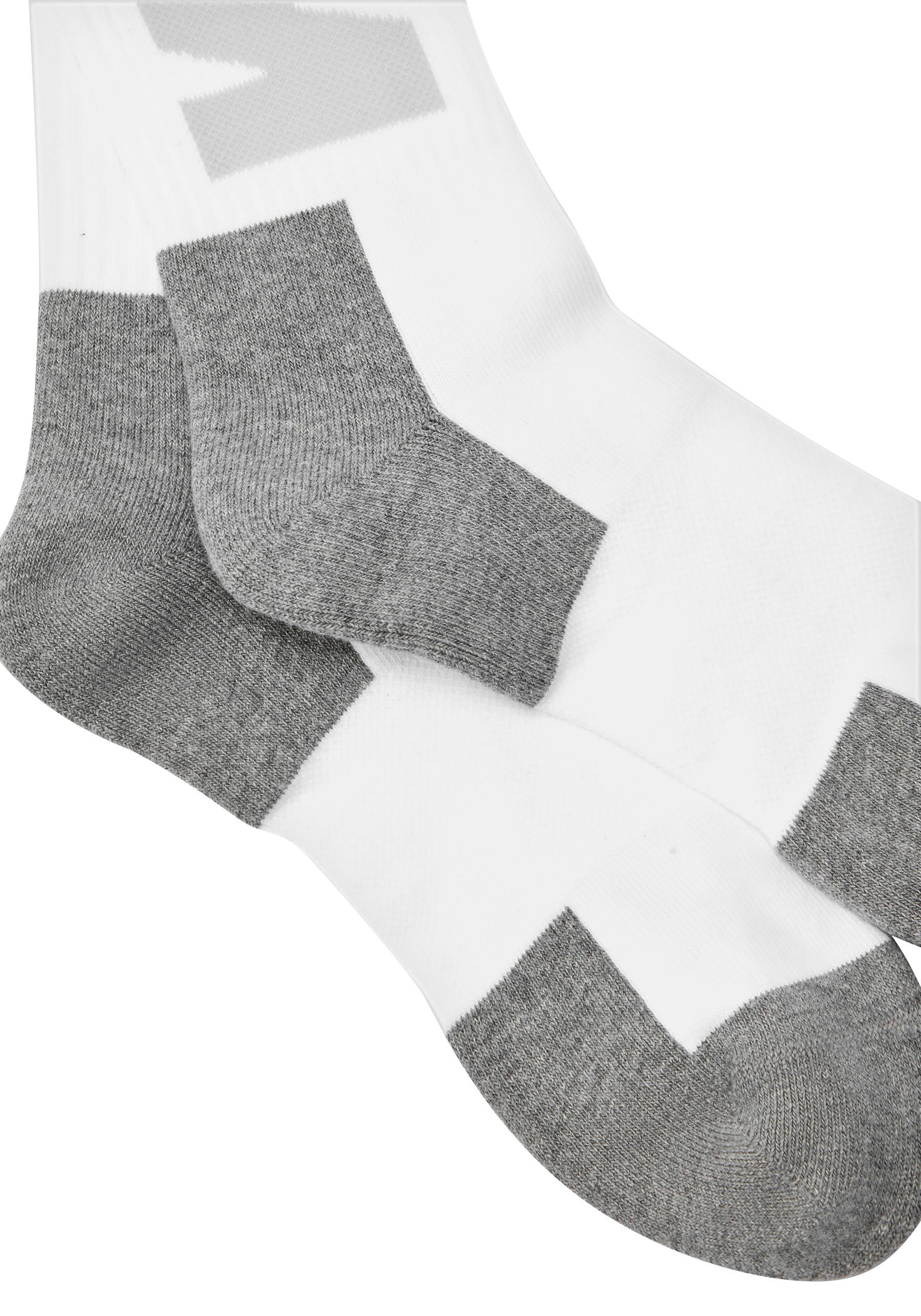 BMW Langsocken, (1 Paar), gepolsterte Zehenzone und Fersenzone