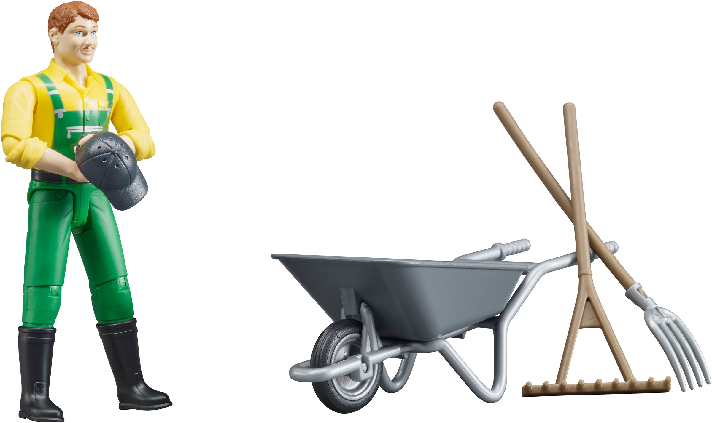 Bruder® Spielfigur »bworld Landwirt (62610)« Made in Europe