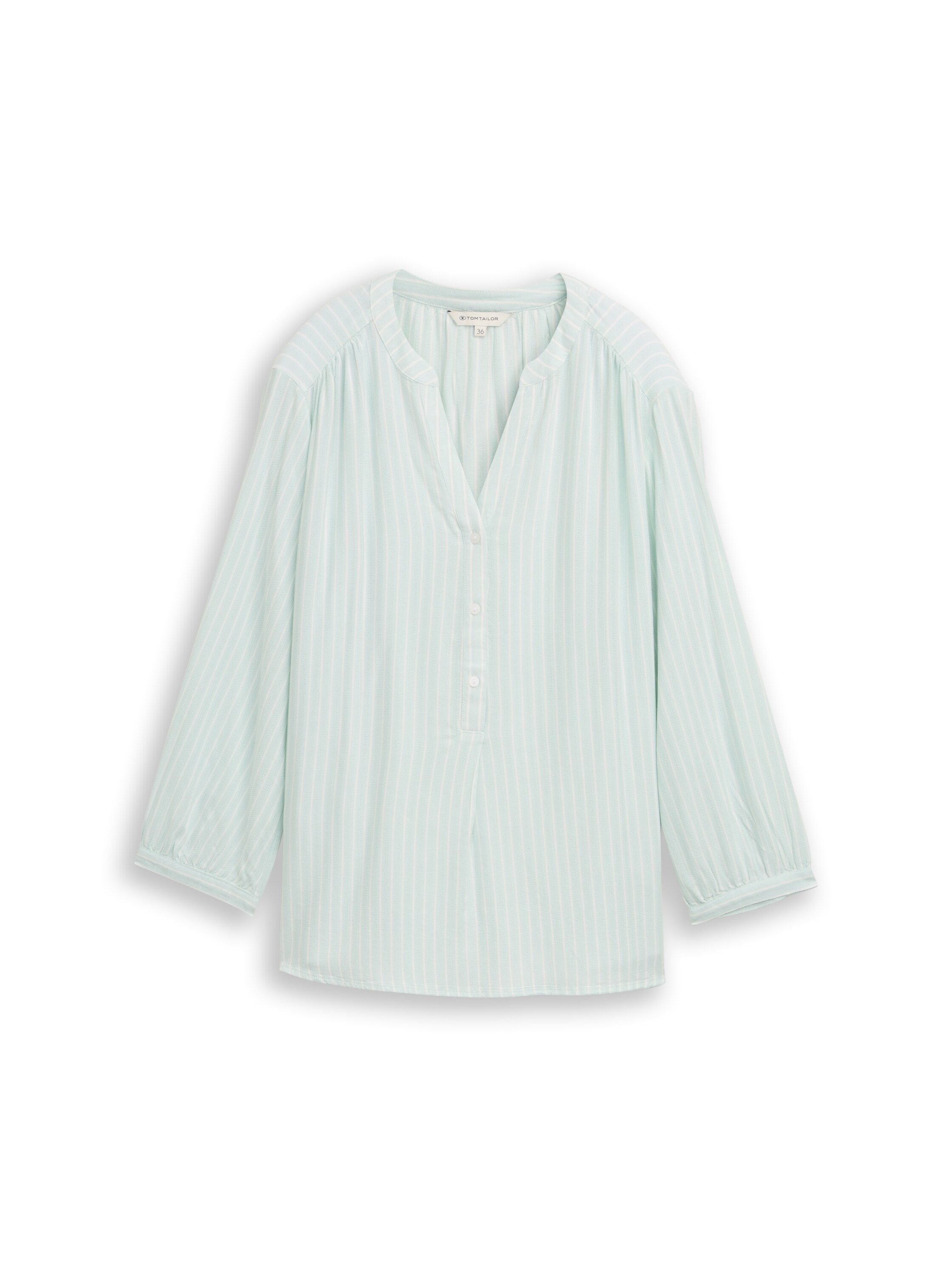 TOM TAILOR Klassische Bluse mit Streifen Muster