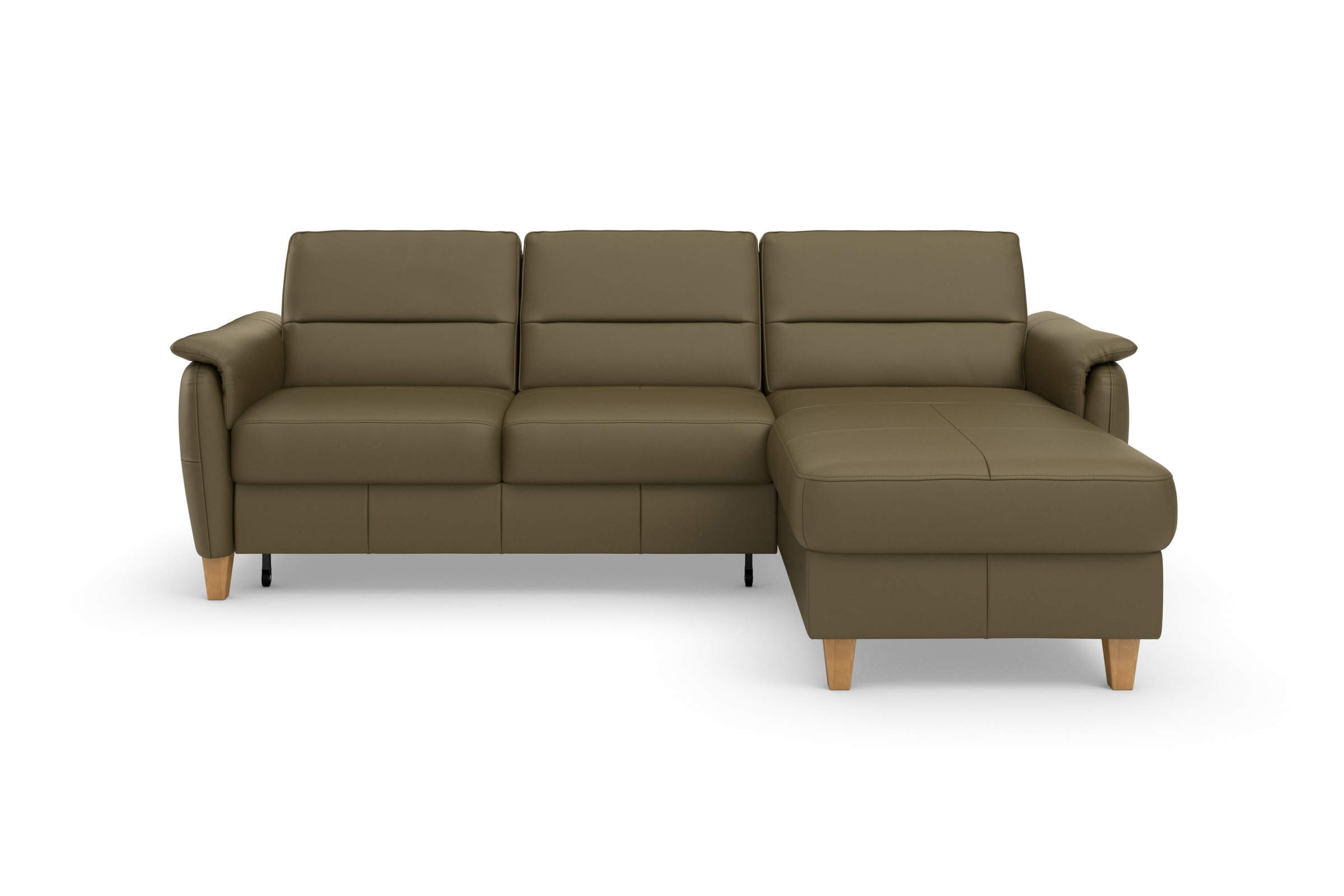 Home affaire Ecksofa »Palmera L-Form«, Federkern, wahlweise mit Bettfunktion und mit/ohne Bettkasten