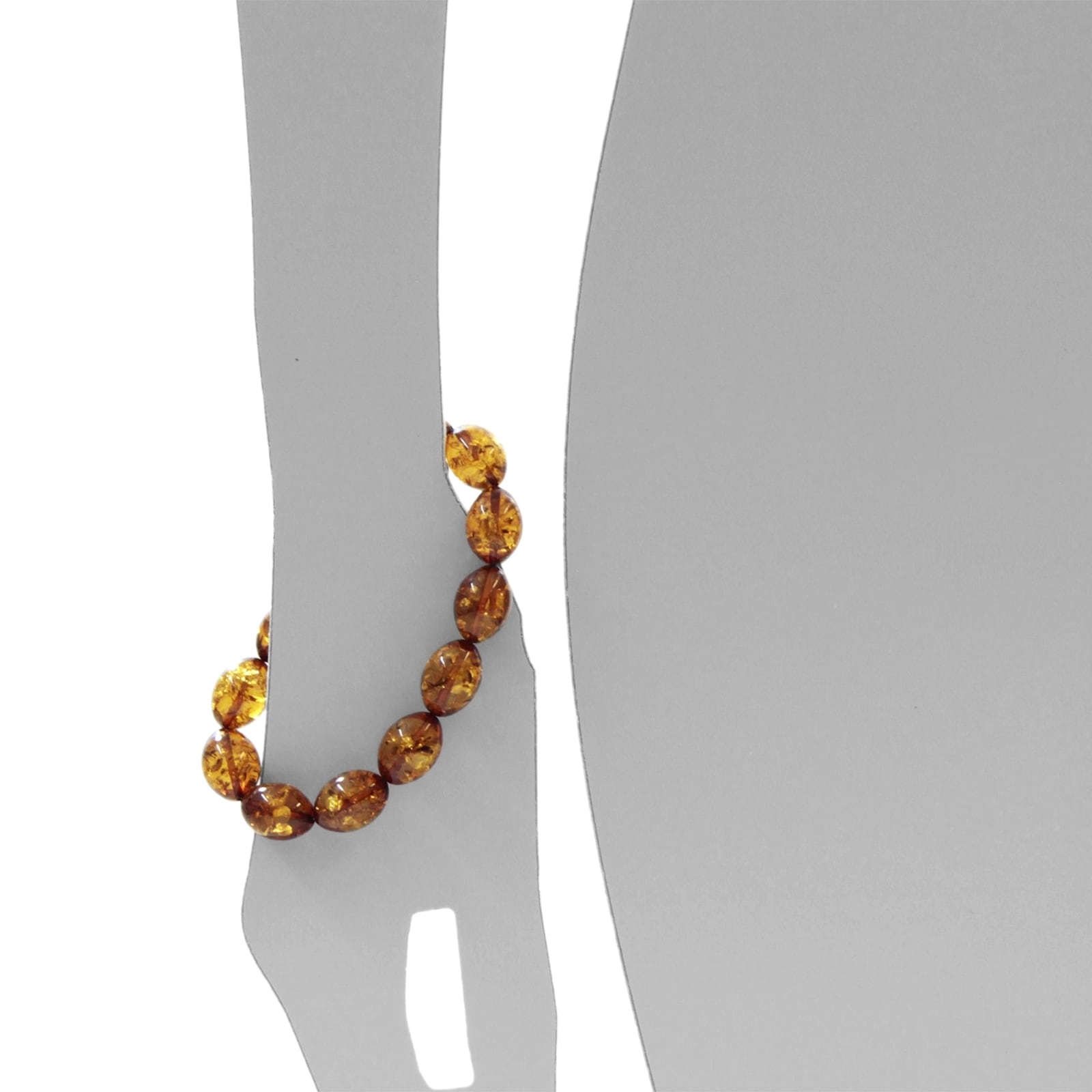 OSTSEE-SCHMUCK Armband »Ostsee-Schmuck Armband Olive 17x12 mm Armband Olive 17x12 mm«