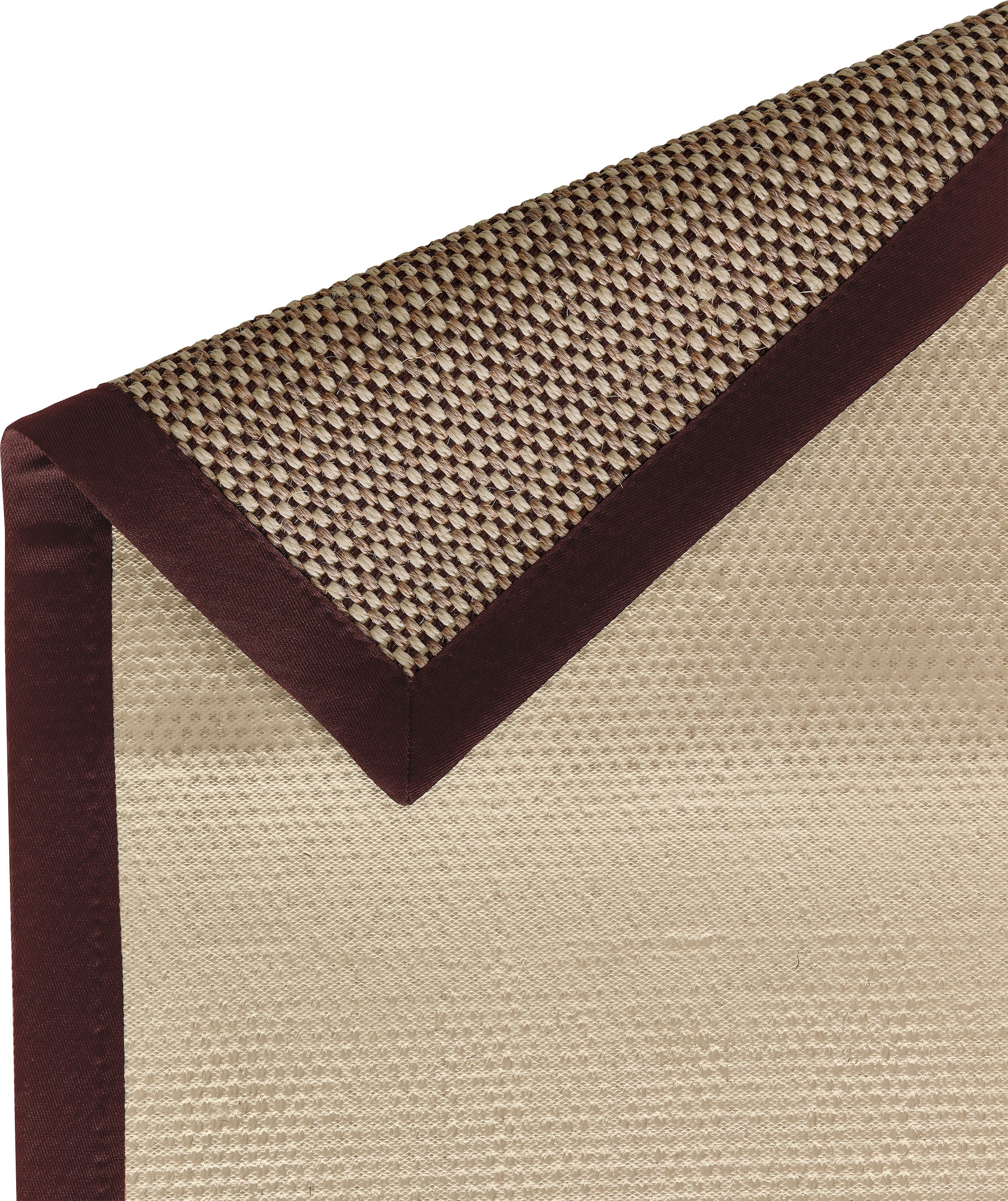 Dekowe Sisalteppich »Brasil«, rechteckig, 6 mm Höhe, Flachgewebe, Obermaterial: 100% Sisal, mit Bordüre, Wohnzimmer