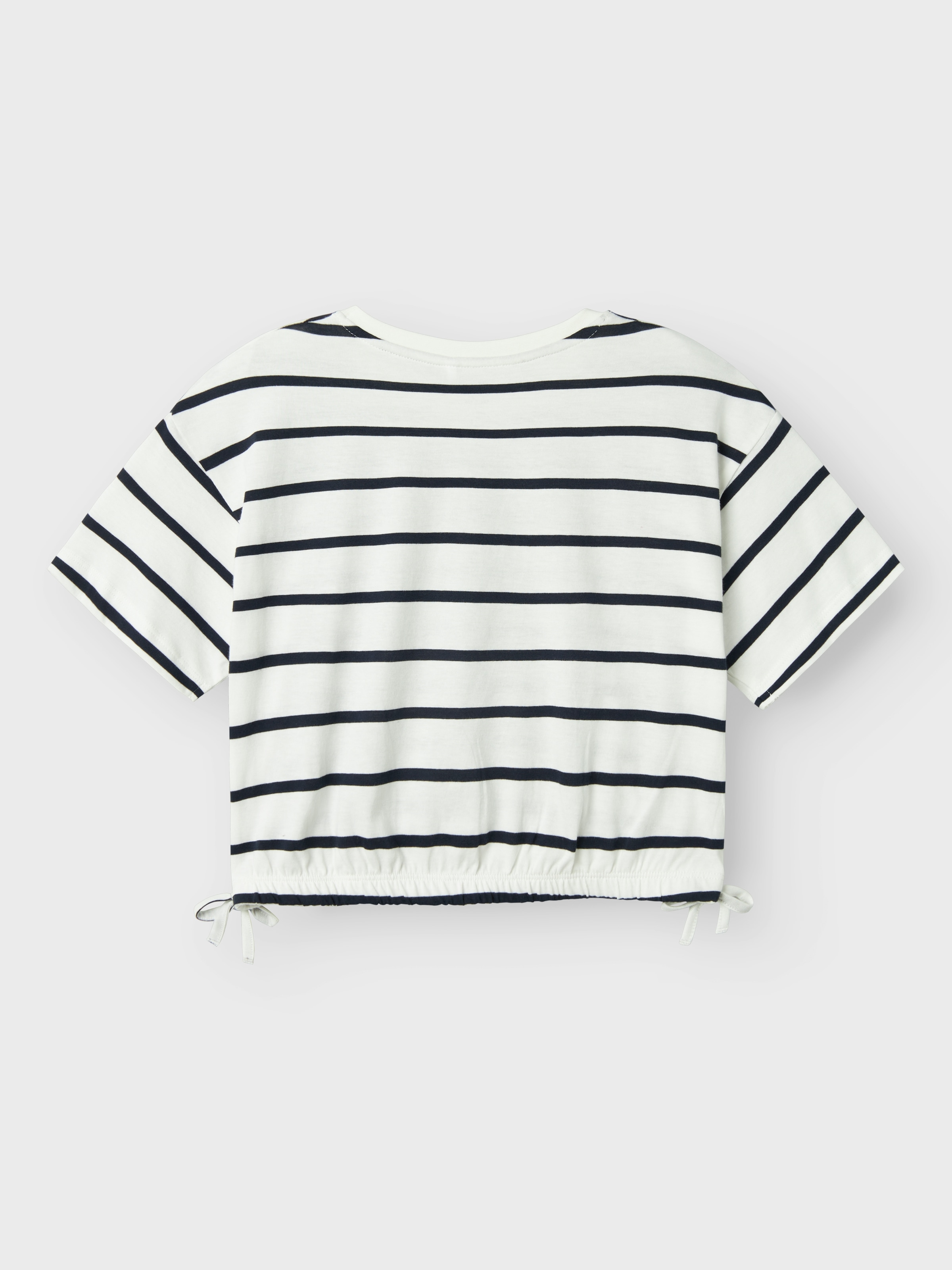 Name It T-Shirt »NKFFUNION SS CROPPED BOXY TOP NOOS«, mit Kordelzug in der Taille