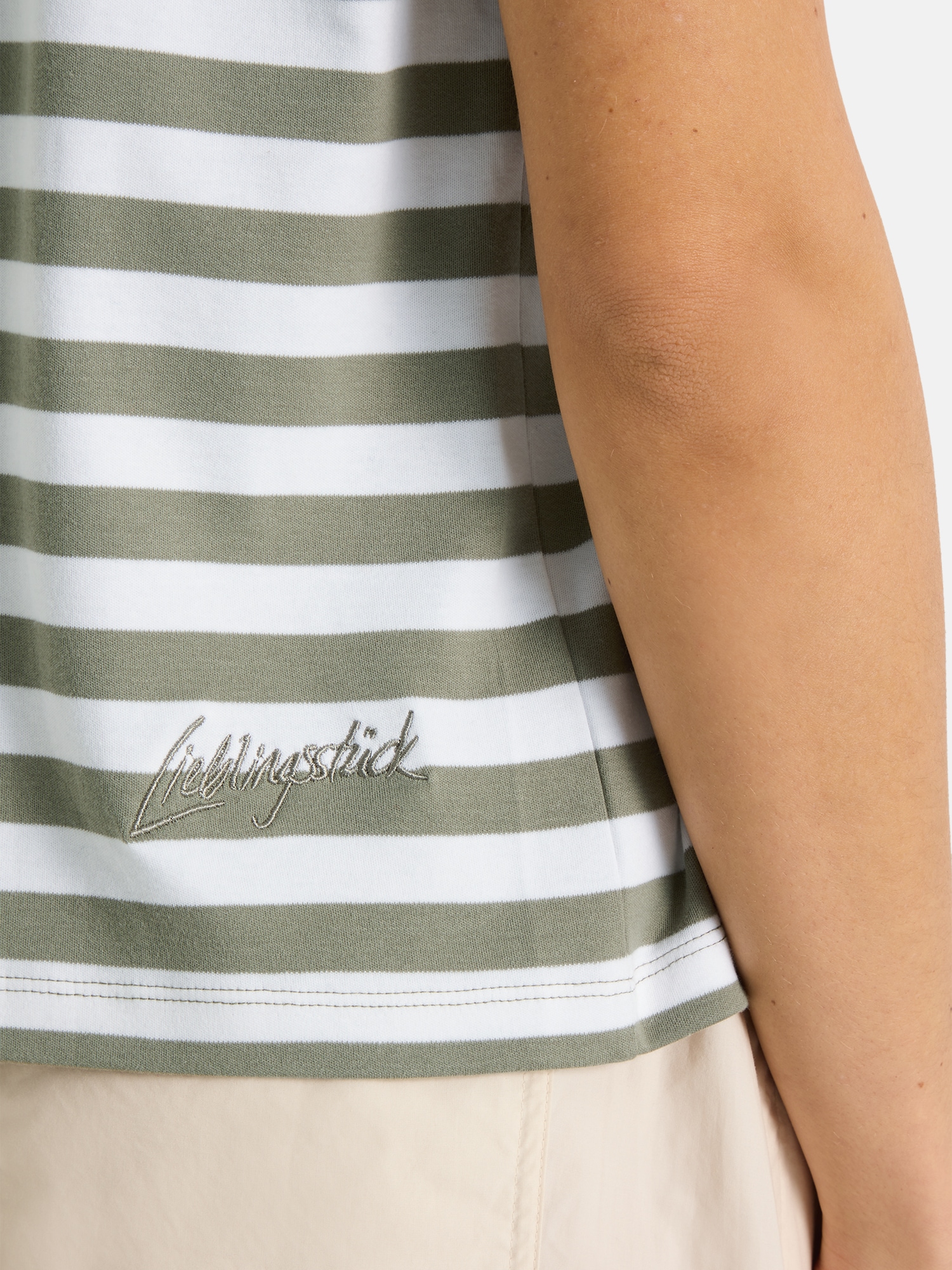 Lieblingsstück T-Shirt »TaraEP« aus reiner Baumwolle, im Streifendesign