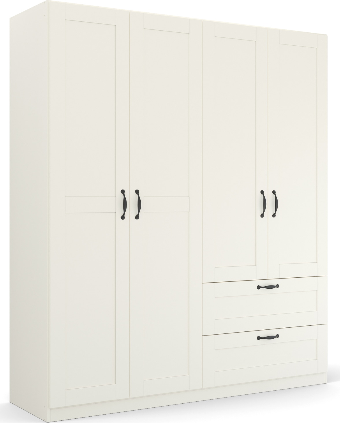 rauch Drehtürenschrank »Cottage by Quadra Spin«, in skandinavischem Landhau günstig online kaufen