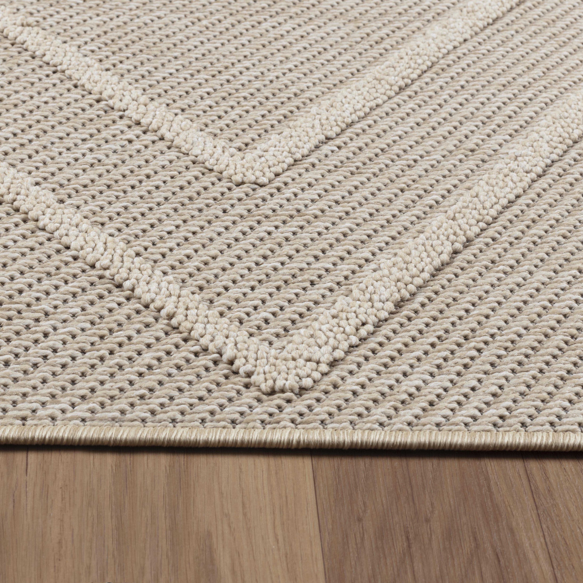 Ayyildiz Teppiche Outdoorteppich »PATARA 4954«, rechteckig, 8 mm Höhe, Läuf günstig online kaufen