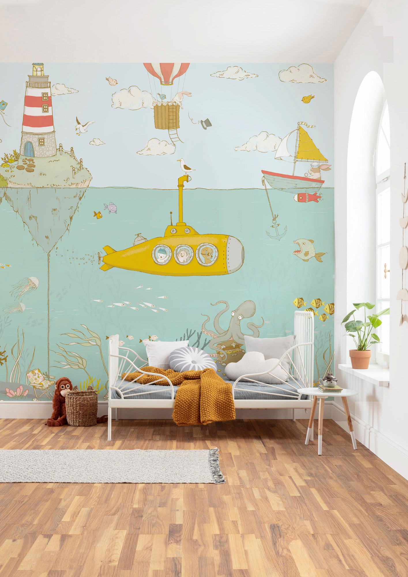 Komar Vliestapete »Sealife«, 300x280 cm (Breite x Höhe) günstig online kaufen