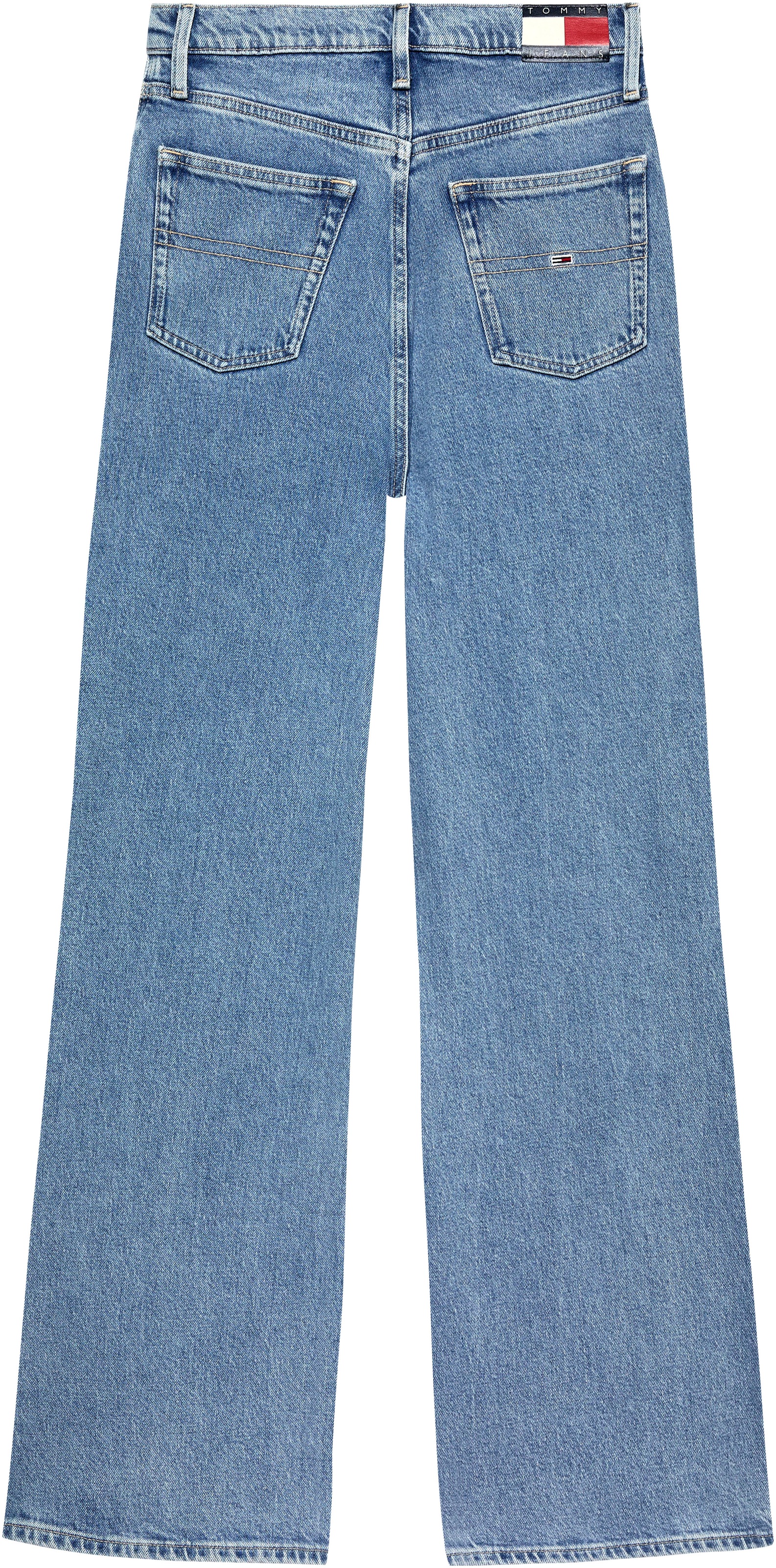 Tommy Jeans Weite Jeans »CLAIRE HGH WD BH4116«, mit Tommy Jeans Markenlabel & Badge