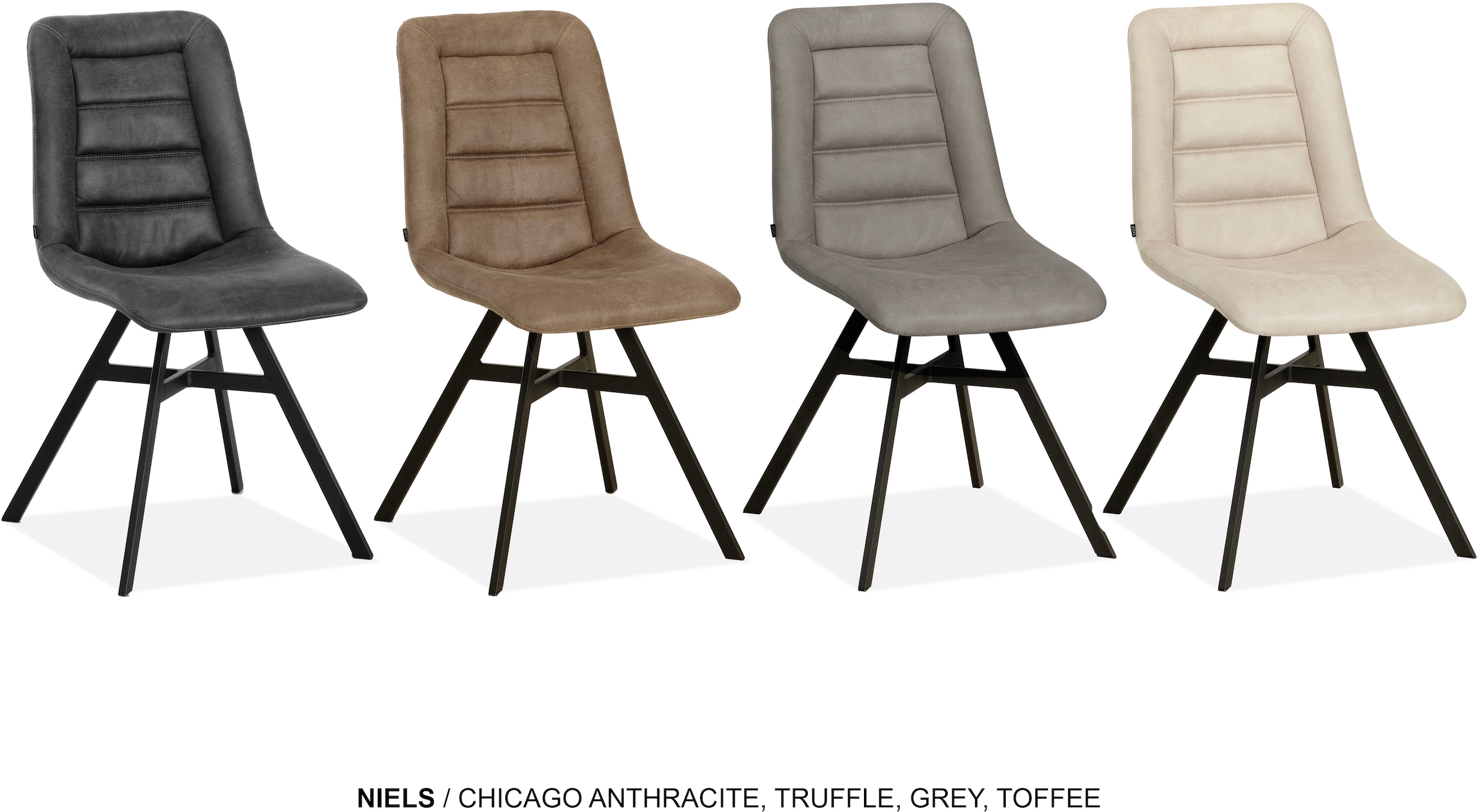 OMG Design Esszimmerstuhl »Niels« (Set) 2 Stk.Esszimmerstuhl, pflegeleichter Bezug