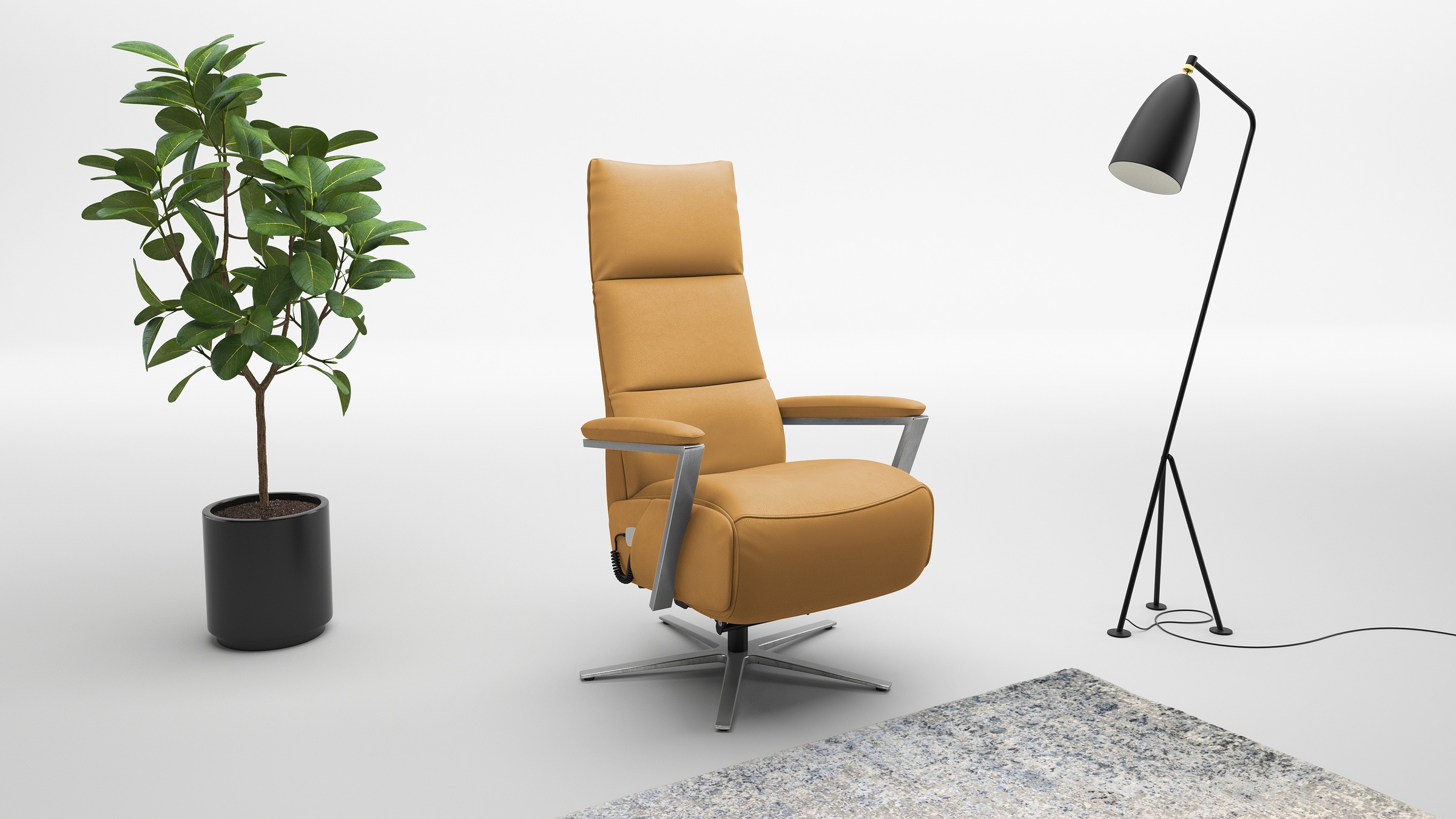 sit&more TV-Sessel »Vario Comfort, inkl. Kopfteilverstellung & 360° Drehfun günstig online kaufen