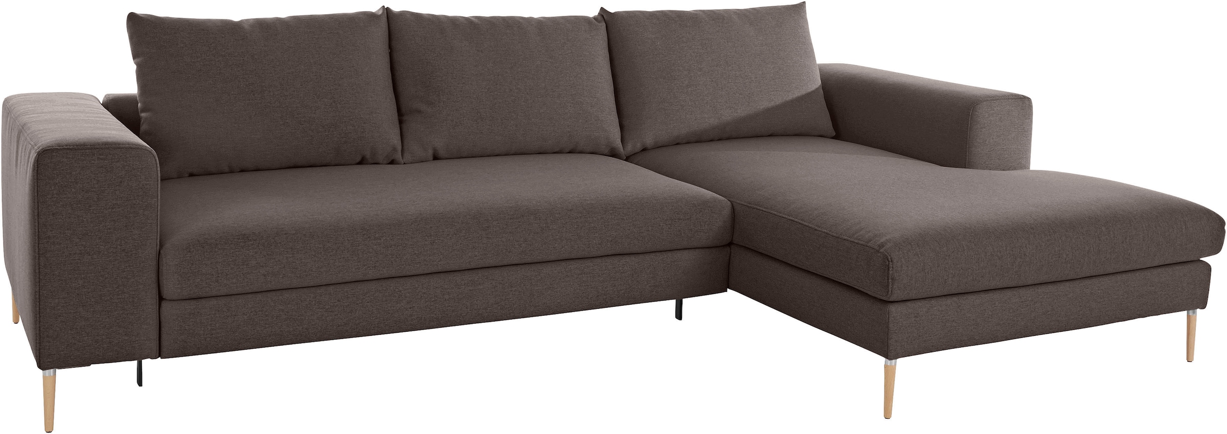 OTTO products Polsterecke »Finnja, softer, legerer Sitzkomfort, bequem, zeitloses Design, L-Form«