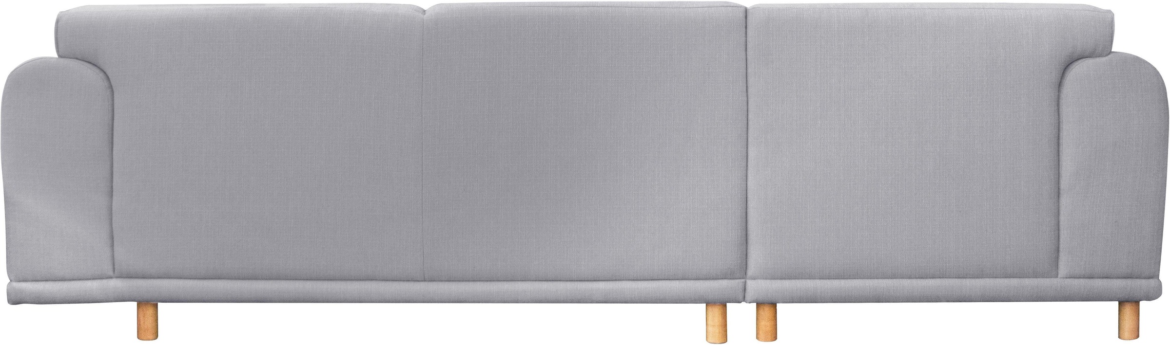 andas Ecksofa »Maroon L-Form«, in skandinavischem Design, mit losen Kissen