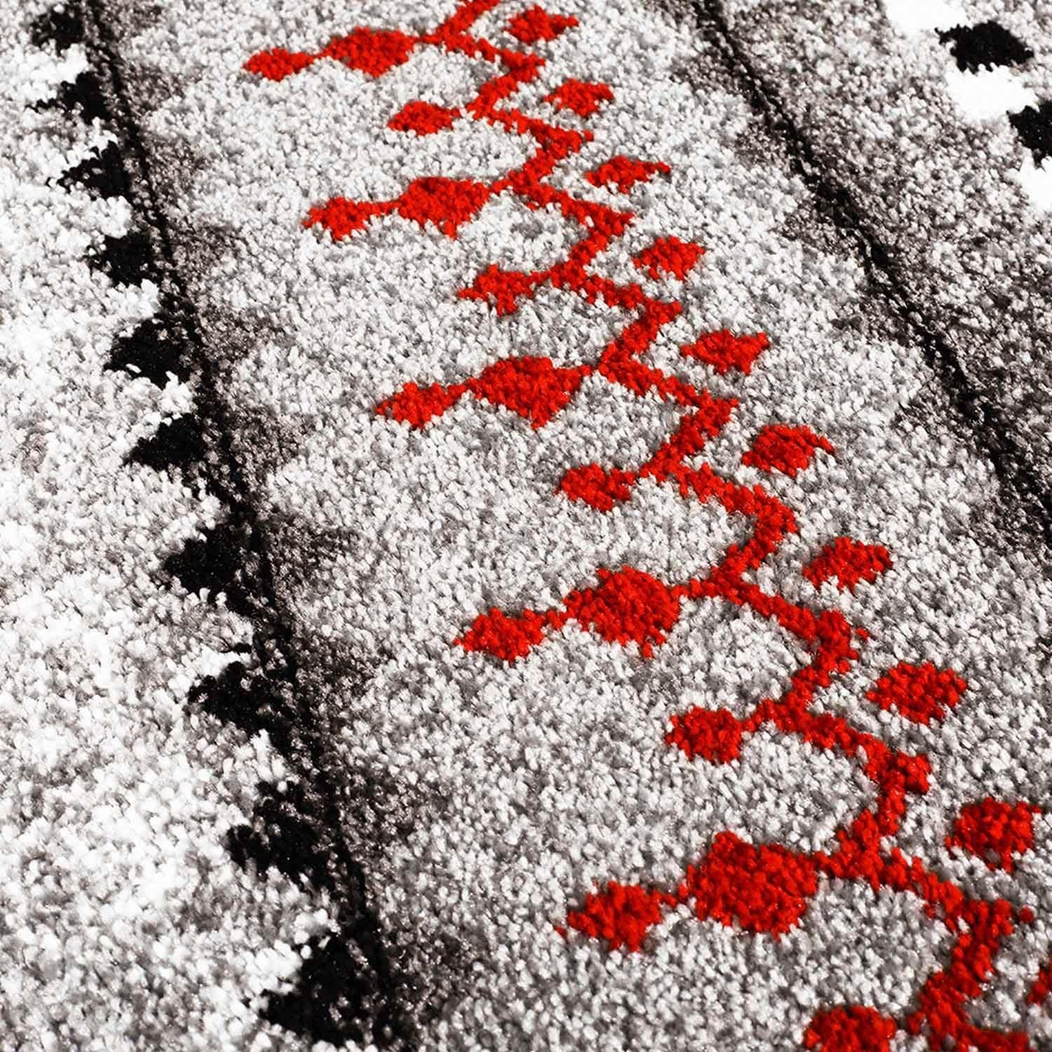 Carpet City Teppich »Moda 1136«, rechteckig, 11 mm Höhe, Läufer, Kurzflor, Wohnzimmer
