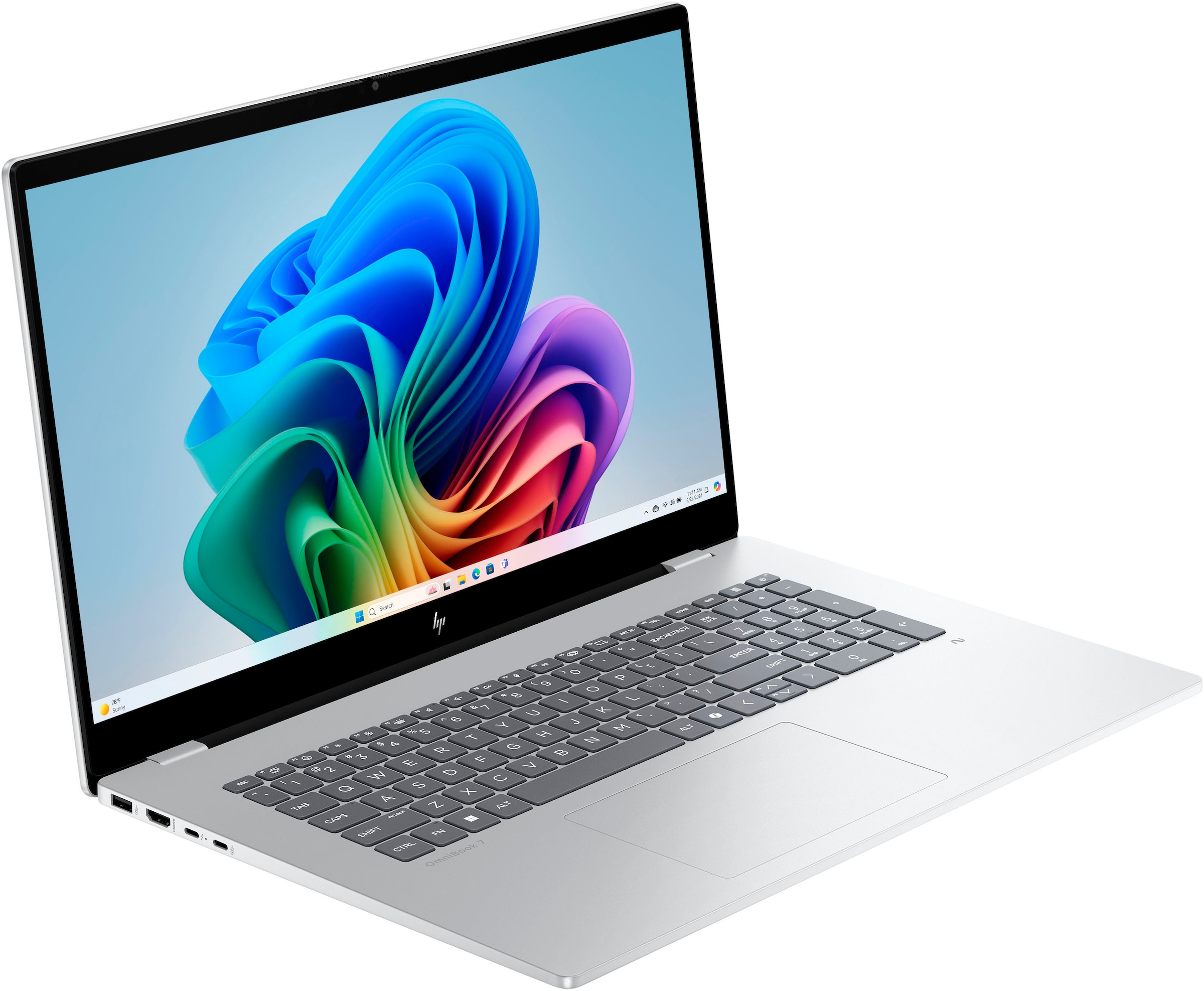 HP Notebook »OmniBook X Flip 16-as0054ng Silver«
