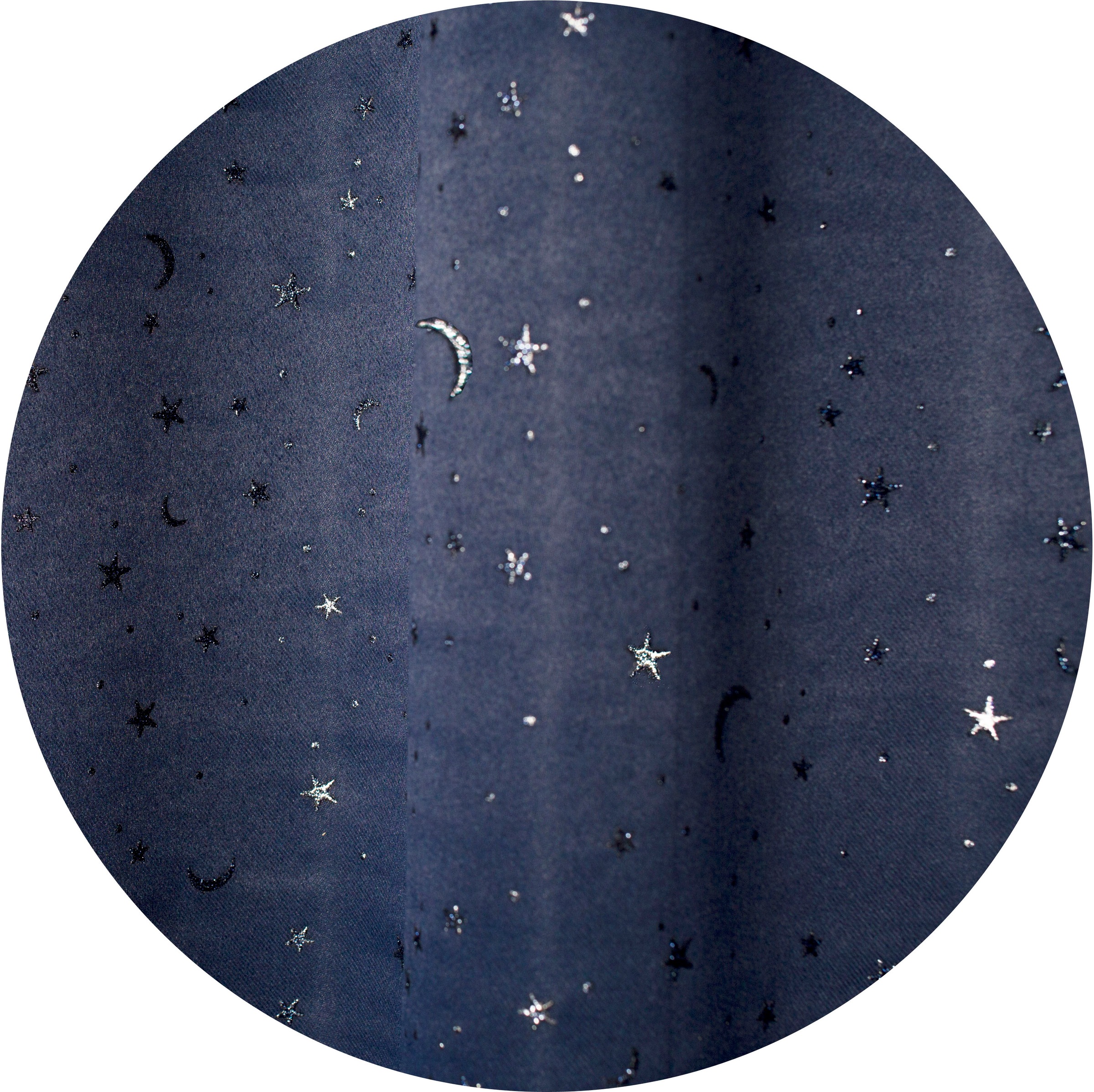 HOME WOHNIDEEN Vorhang »CIELO«, (1 St.), Kombibandschal CIELO mit Glitzerdruck