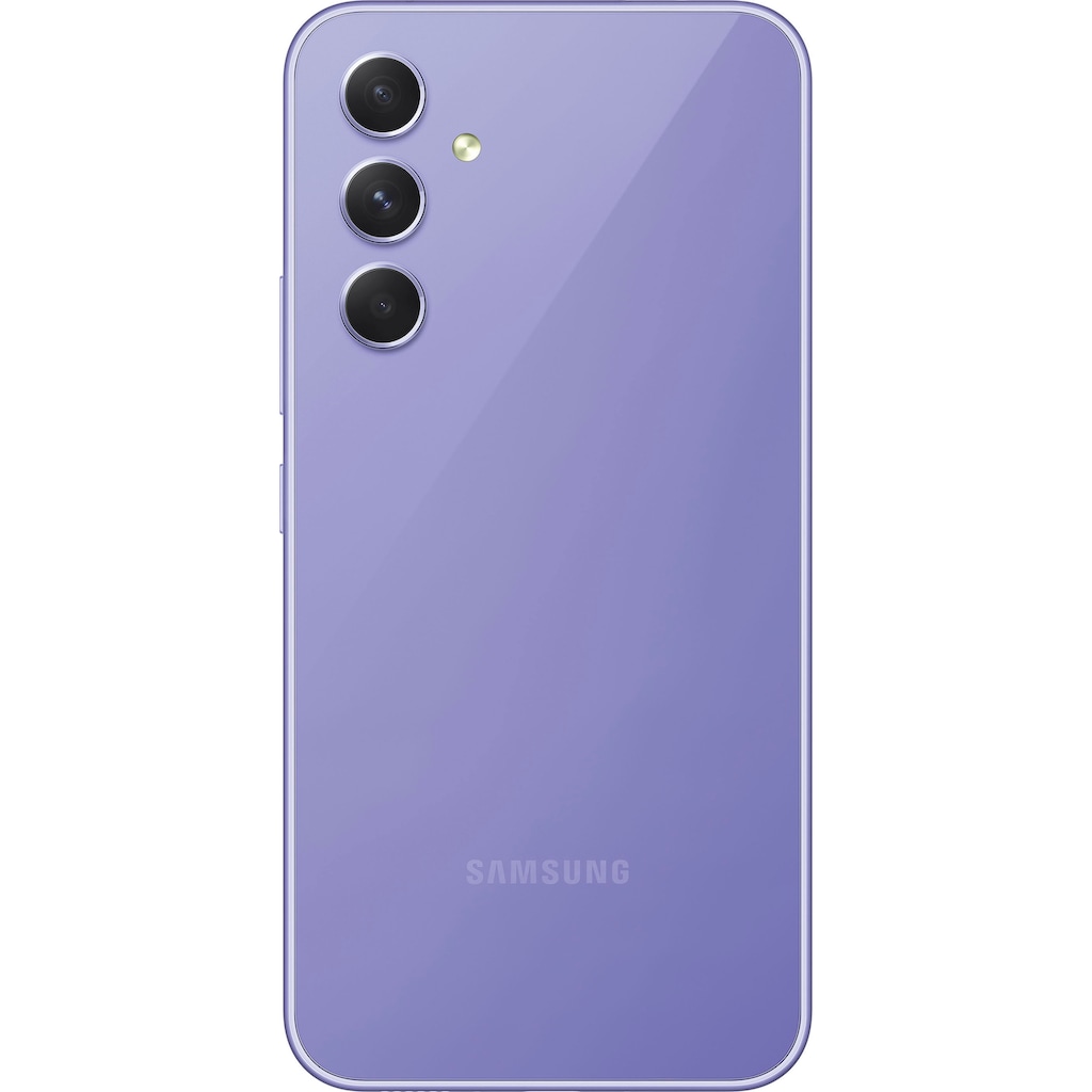 Samsung Smartphone »Galaxy A54 5G 256GB«, leicht violett, 16,31 cm/6,4 Zoll, 256 GB Speicherplatz, 50 MP Kamera