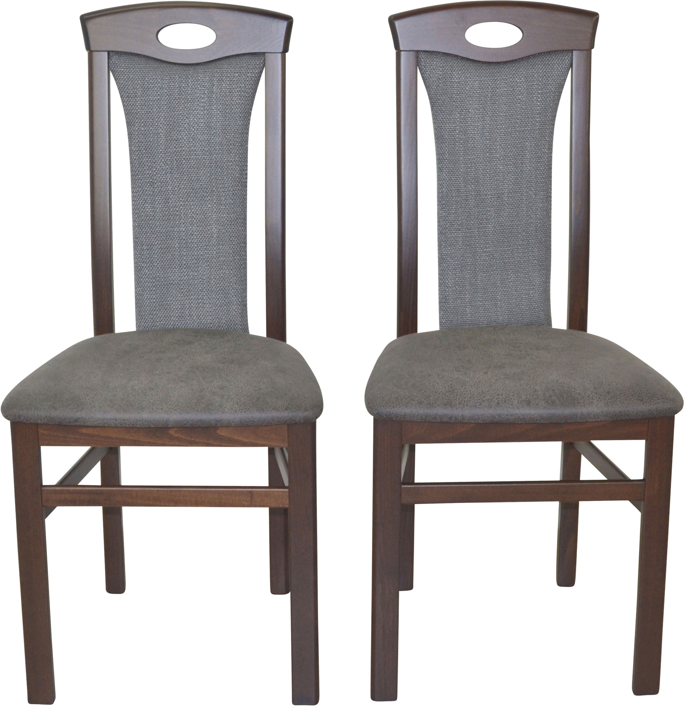 HOFMANN LIVING AND MORE 4-Fußstuhl, (Set), 2 St., Polyester-Kunstleder