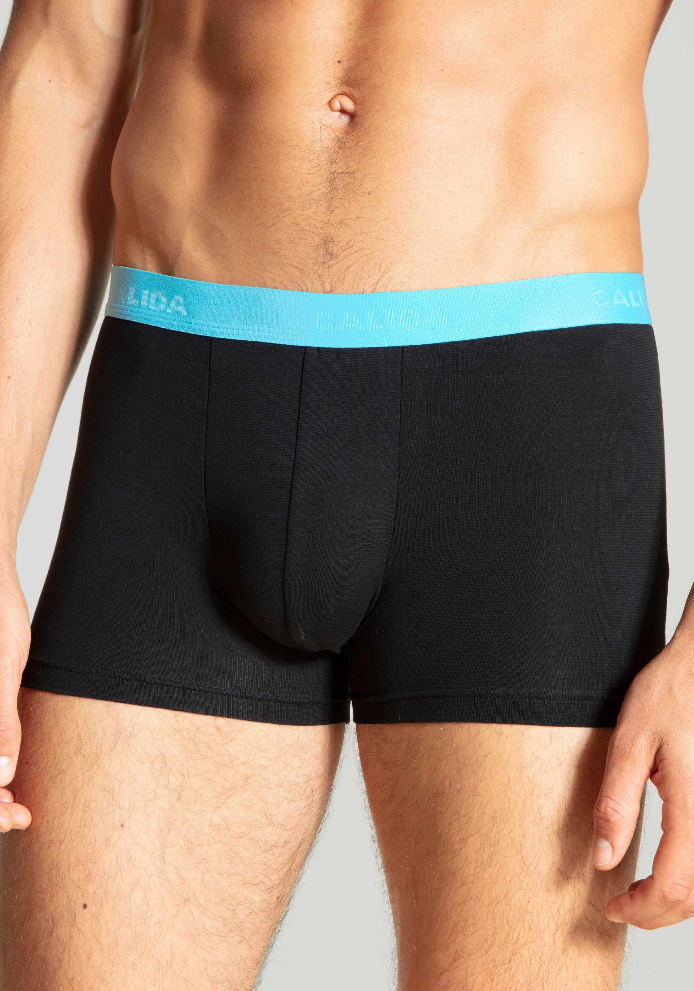 CALIDA Boxershorts »Natural Benefit«, (3er Pack), mit formstabiler Single Jersey-Qualität